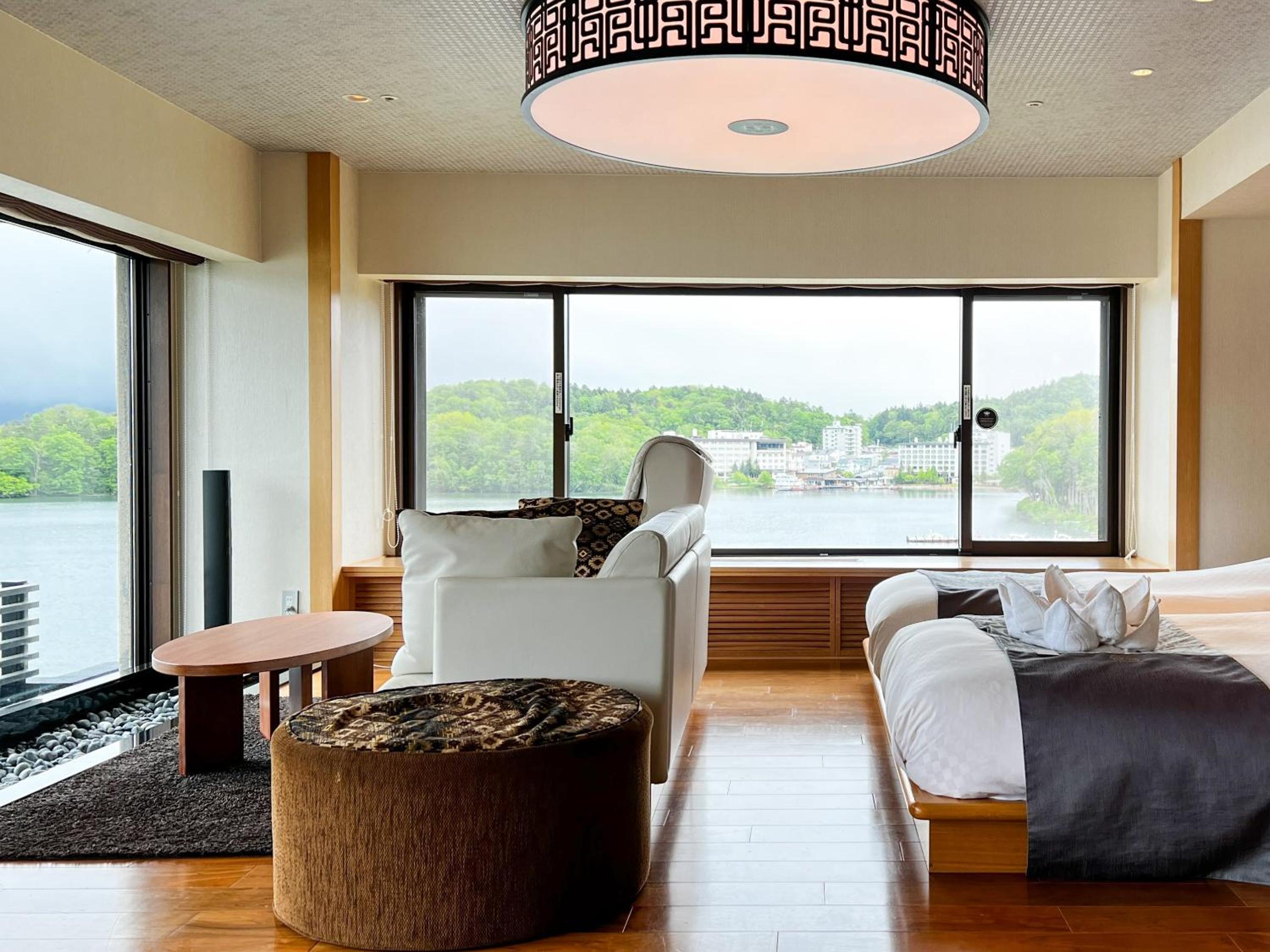 Suite, Panoramic, Lake View, Hot Spring Bath, Corner