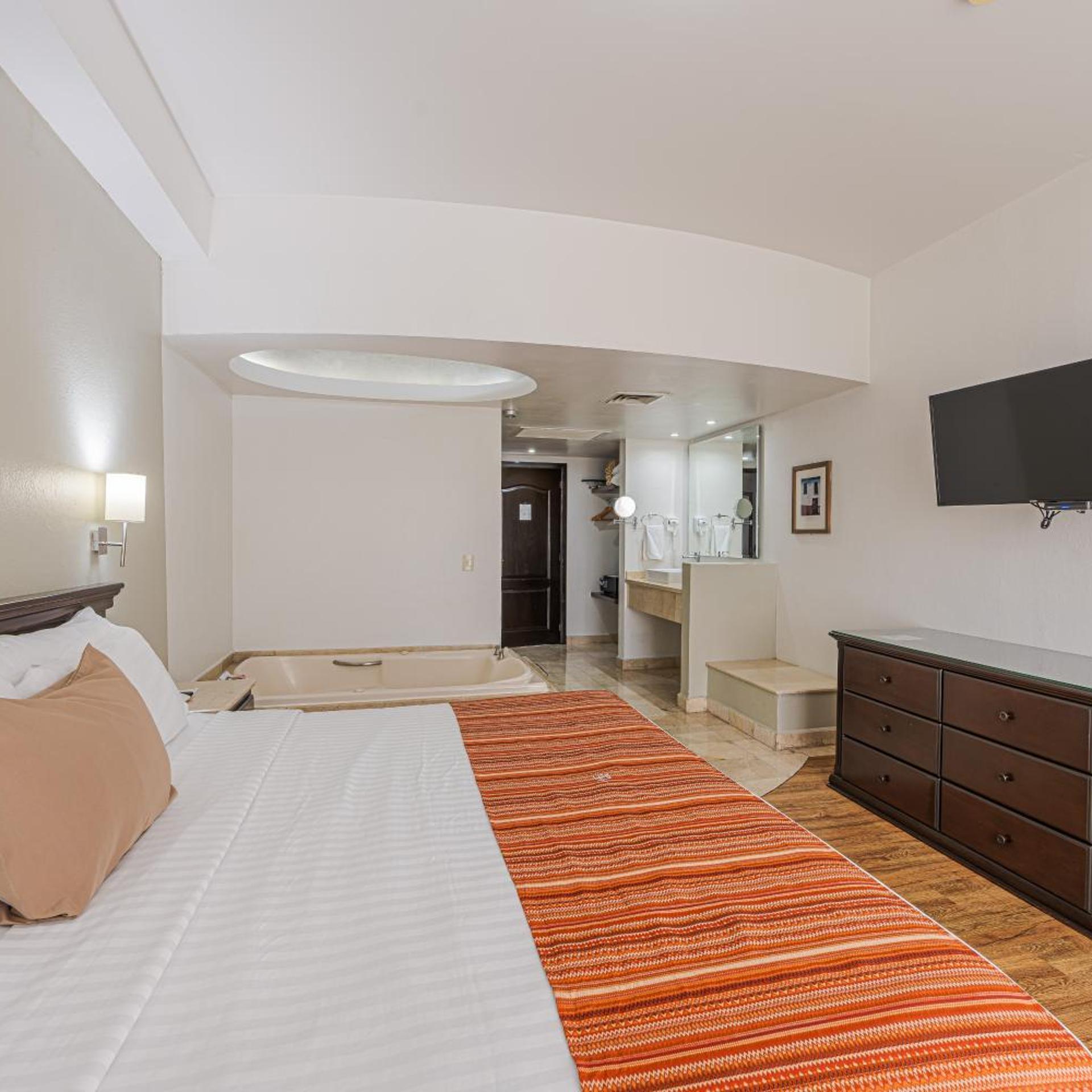 غرفة بسرير كوين بجاكوزي، HG HOTEL 5/10