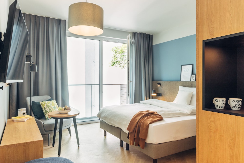 غرفة قياسية بسرير كوين، Harry's Home Berlin - Moabit Hotel & Apartments 10/10