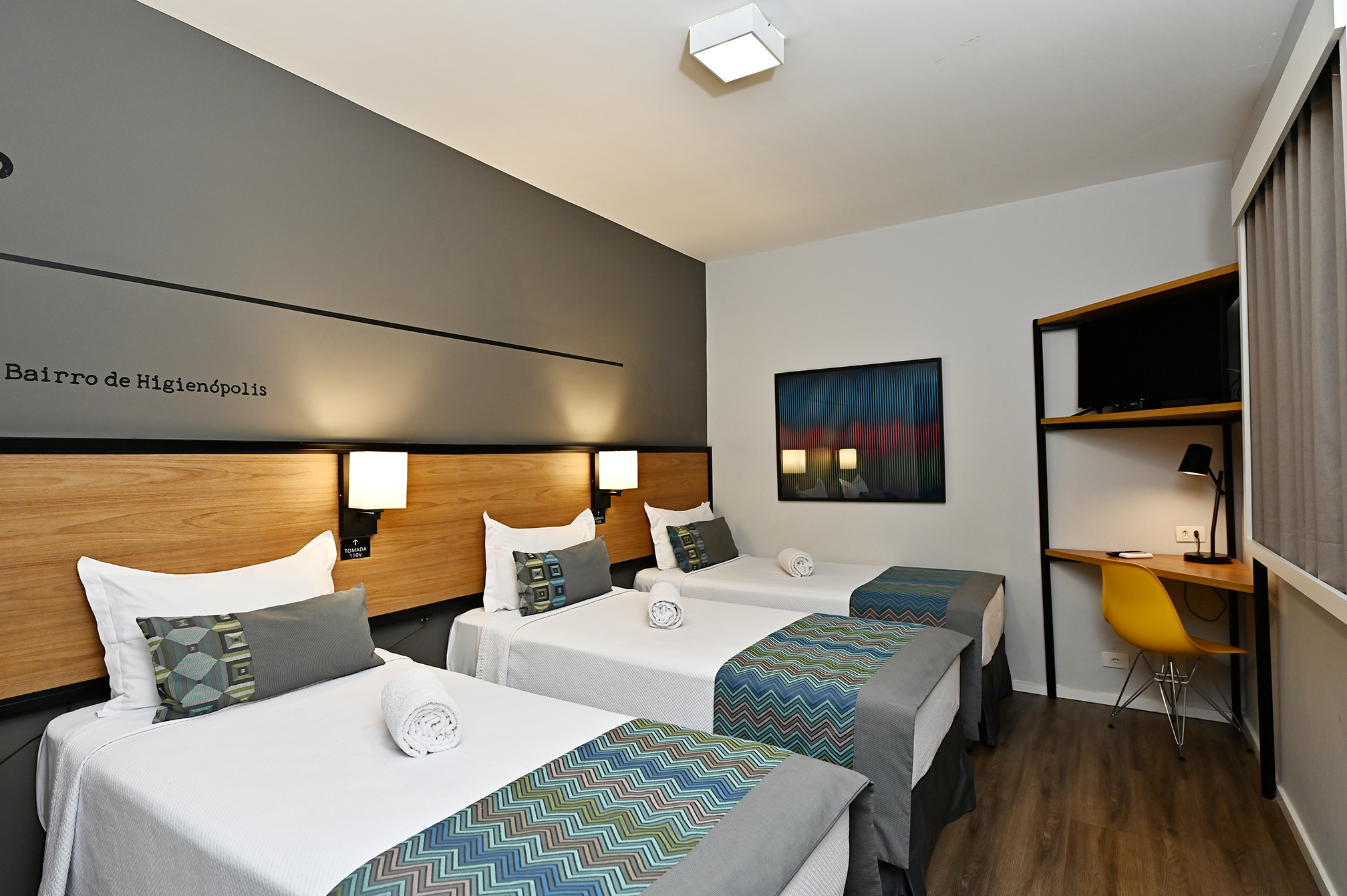 غرفة قياسية بسريرين منفصلين، Hotel Monreale Lifestyle Higienopolis Sao Paulo 3/7