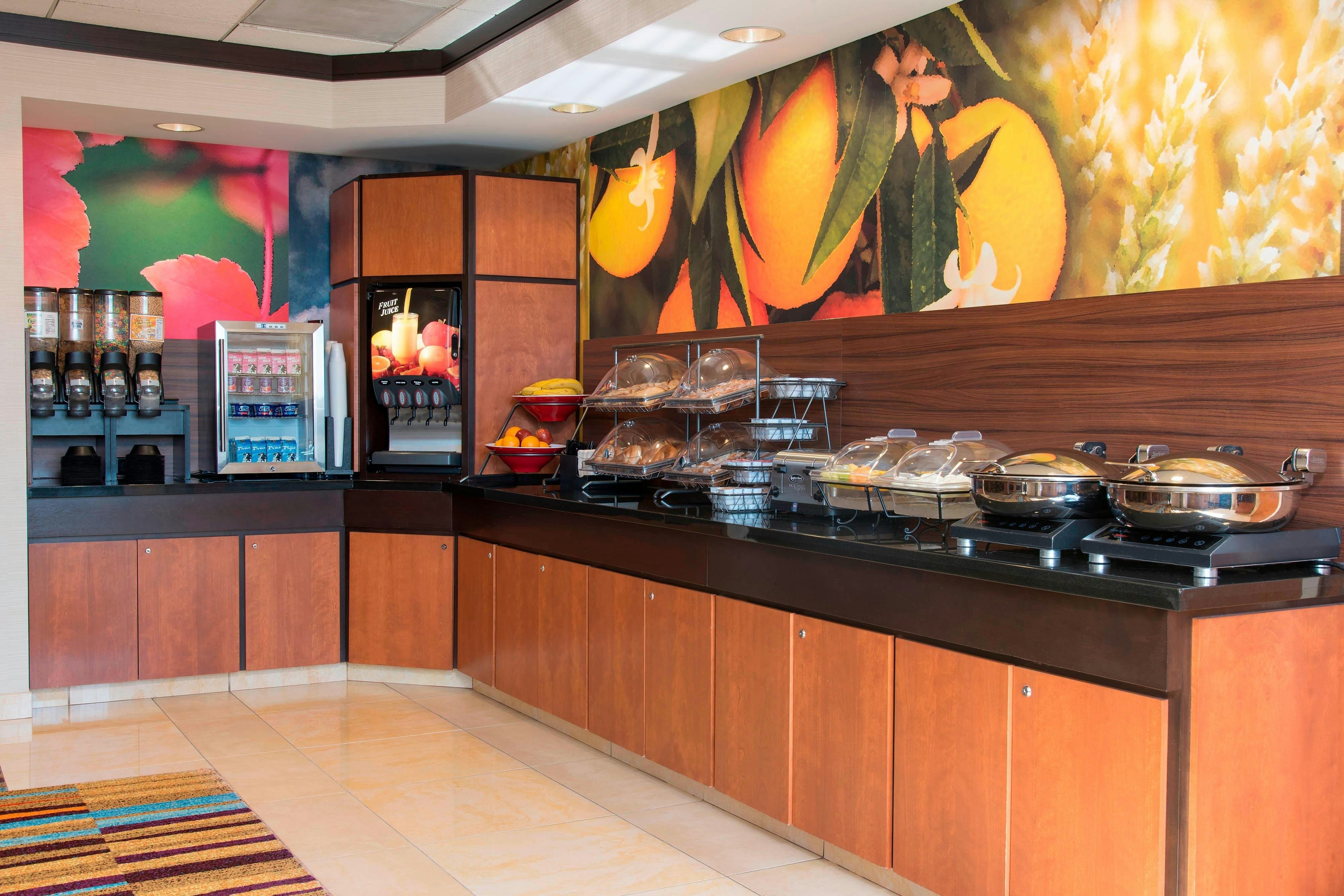 Lobby at Fairfield Inn Suites Omaha Downtown, OMAHA - NE