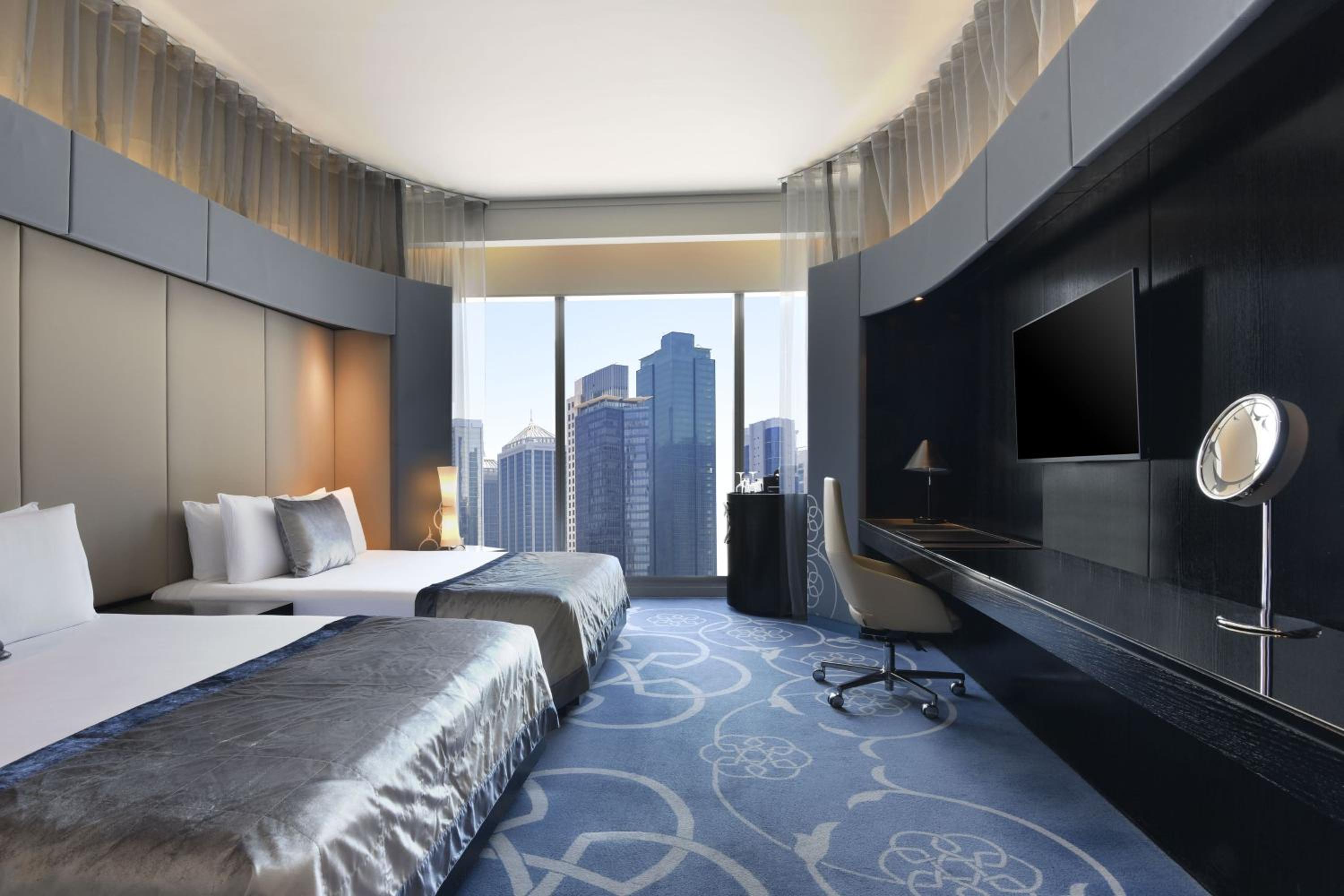 Superior, 2 Double Beds, High Floor