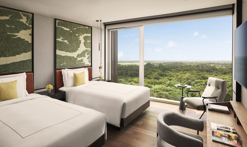 Serene, Forest, Deluxe, Twin Beds, Forest View