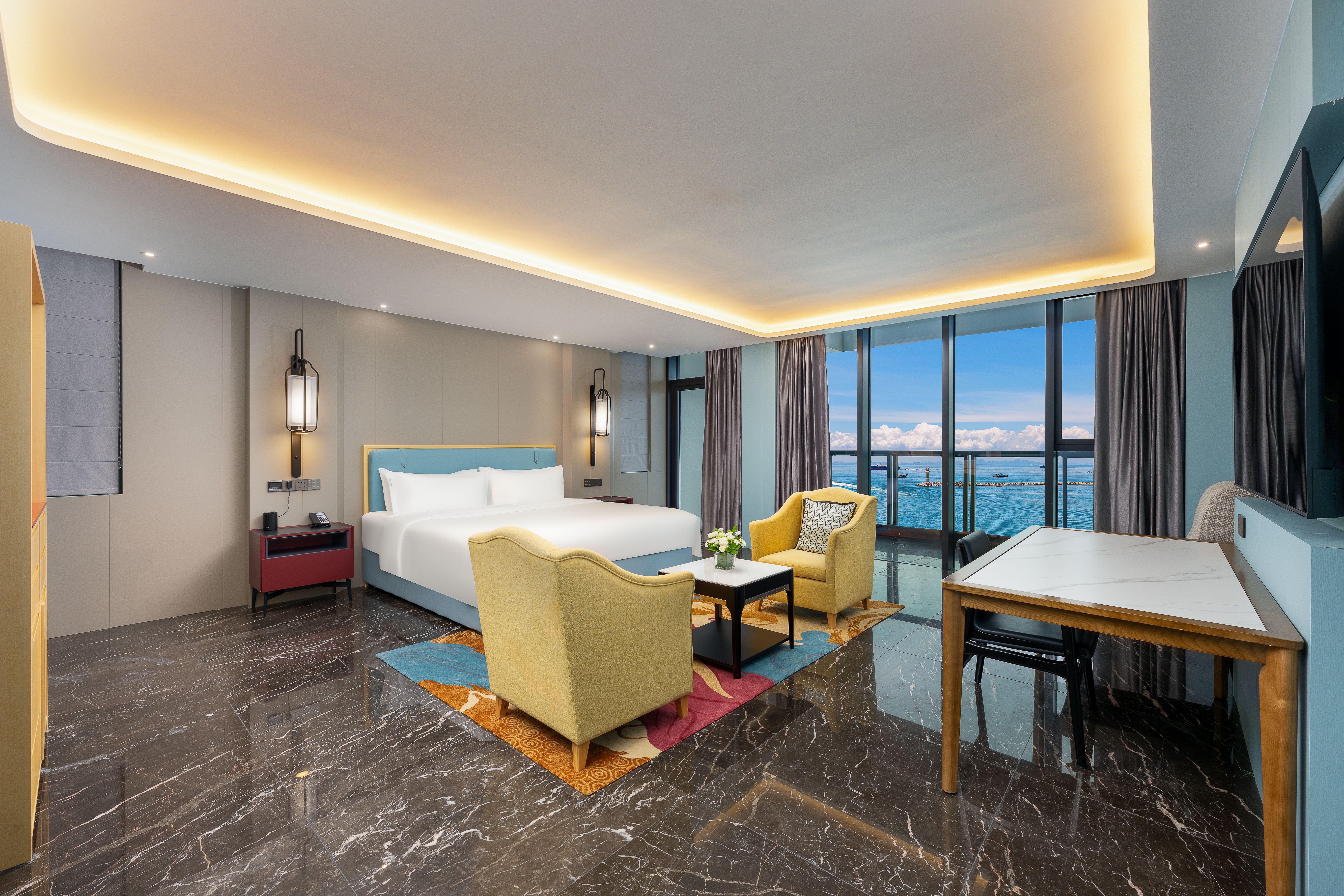 Standard, King Bed, Sea View, Balcony