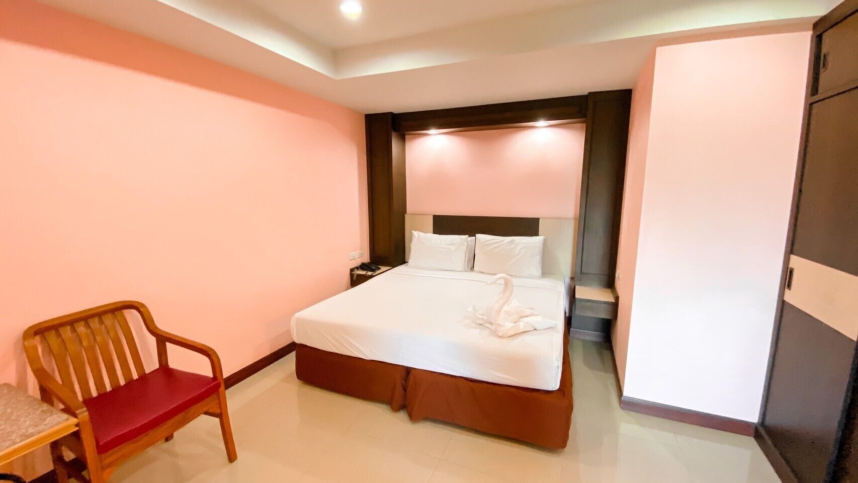 جناح عائلي بسريرين مزدوجين وسرير فردي، A A Pattaya Ville Hotel 3/9