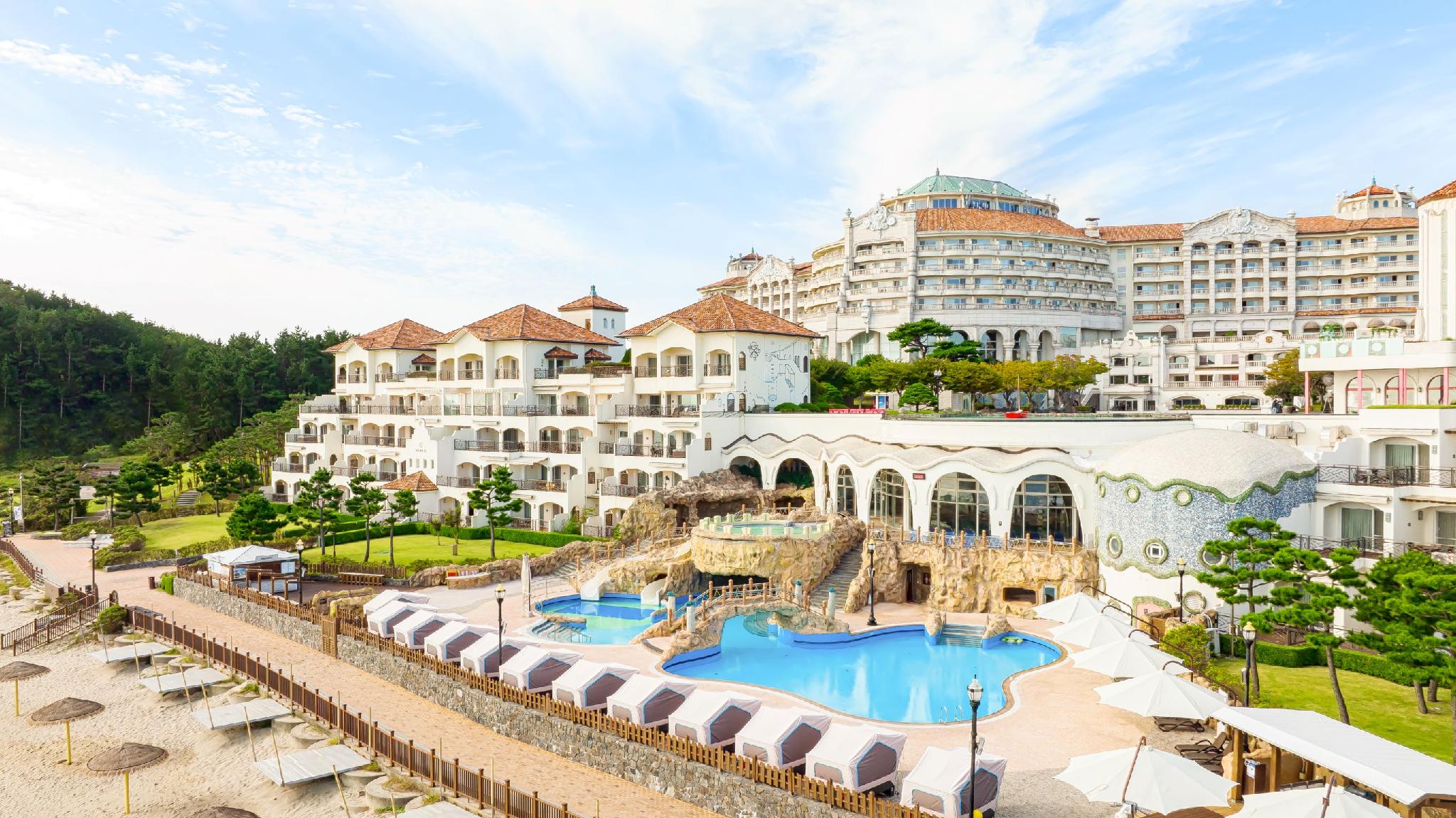 غرفة تنفيذية عائلية بسريرين منفصلين بإطلالة على البحر، Sol Beach Yangyang 2/2