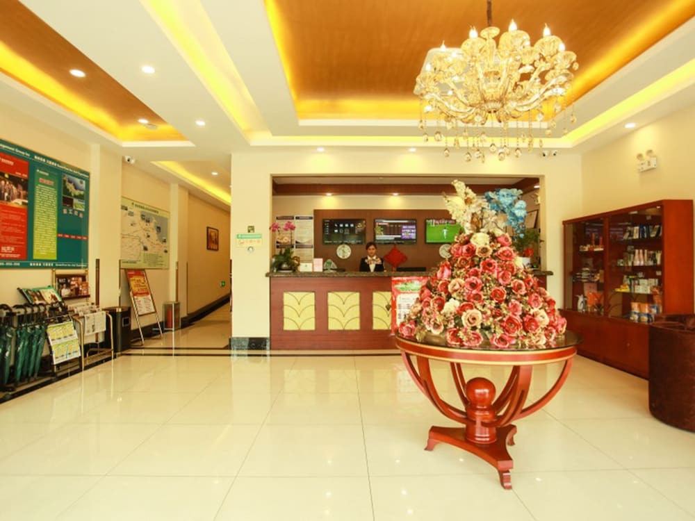 Lobby at Greentree Inn Shandong Yantai Fushan District Yongda Street Express Hotel, YANTAI