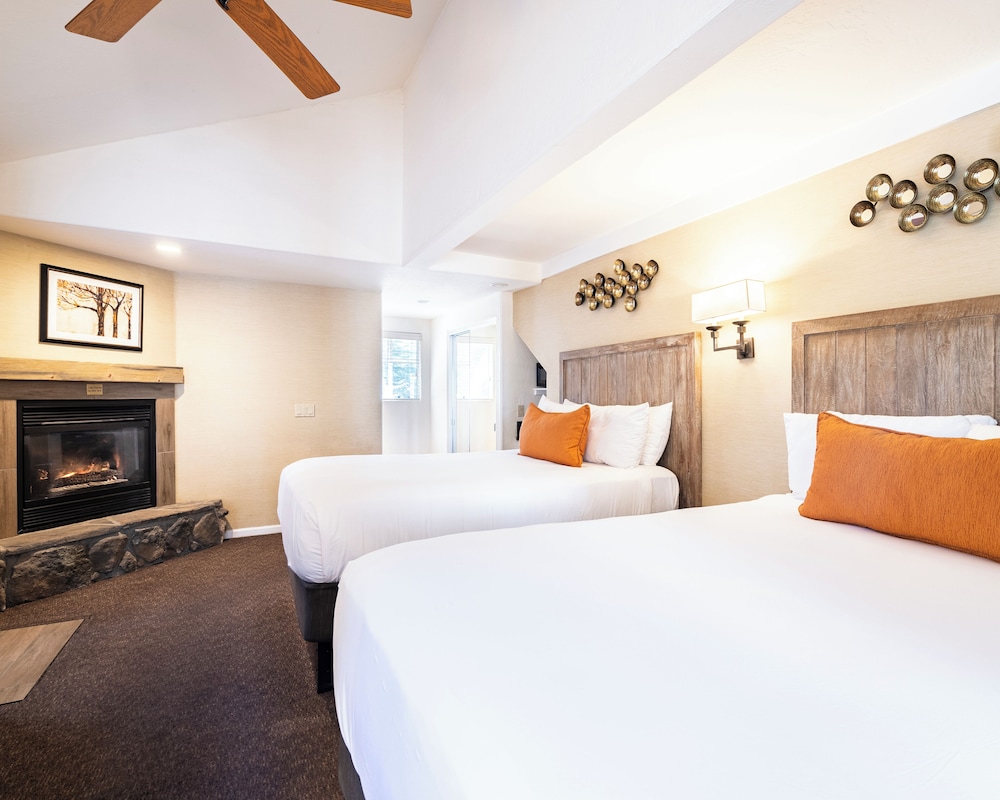 كوخ بسريرين كوين، Tenaya Lodge At Yosemite 2/5