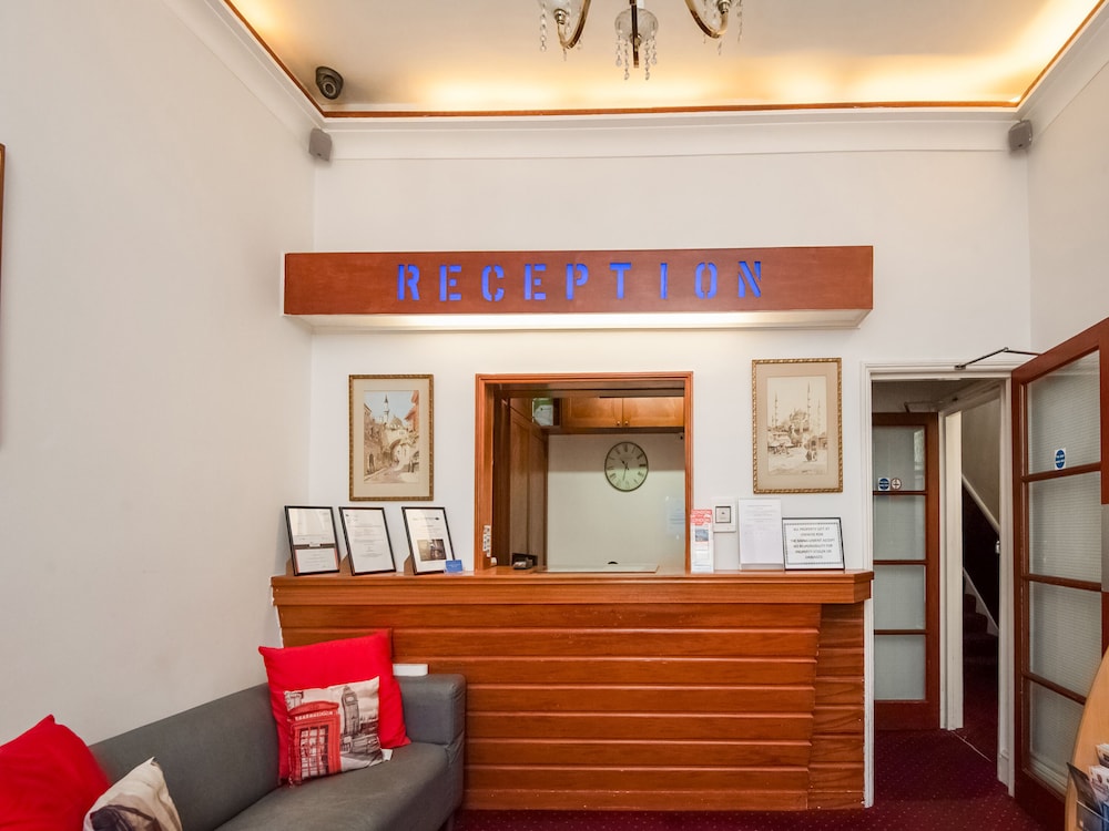 Lobby at St Georges Hotel Pimlico, LONDON
