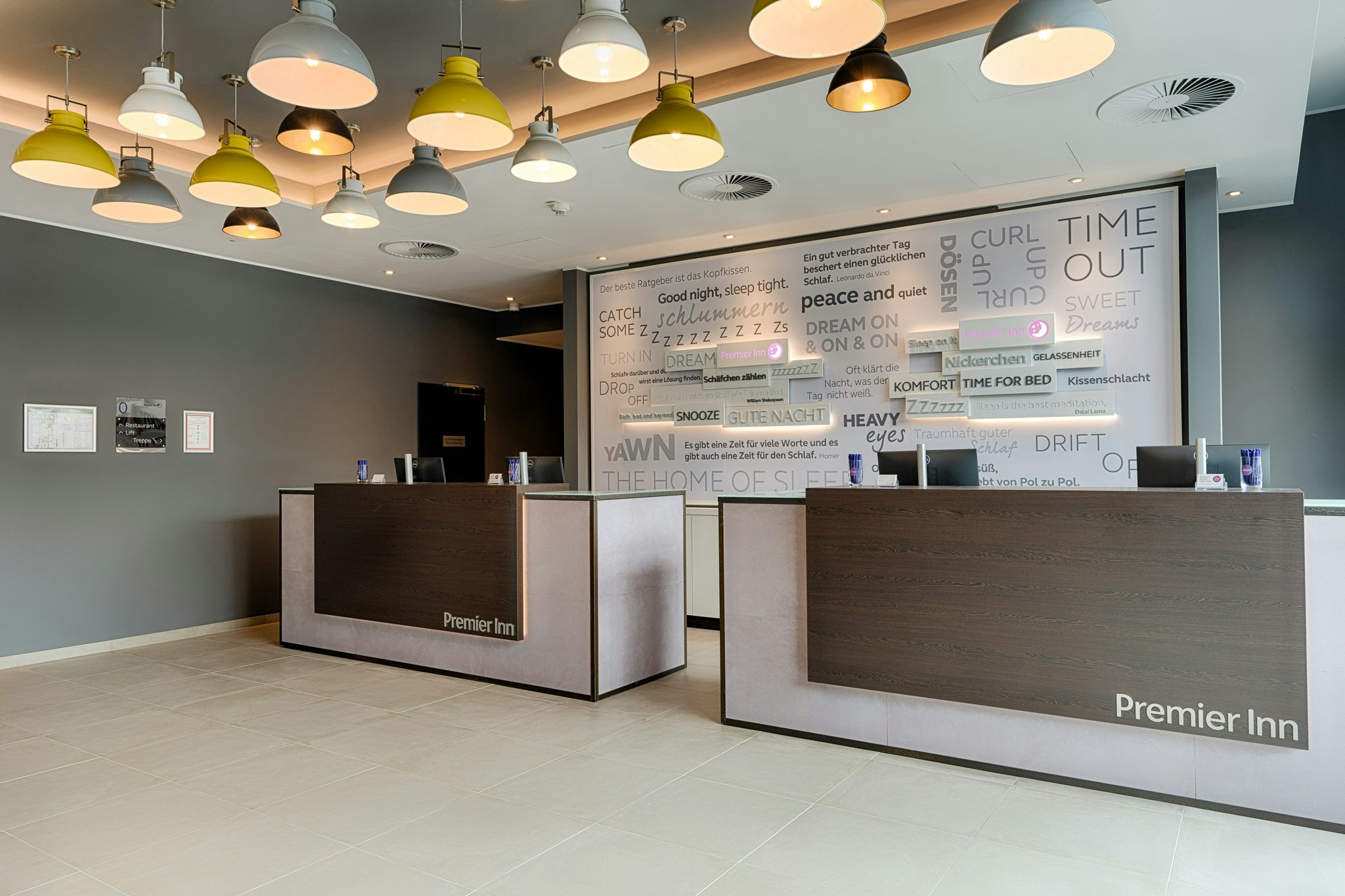 Lobby at Premier Inn Hamburg City Klostertor, HAMBURG