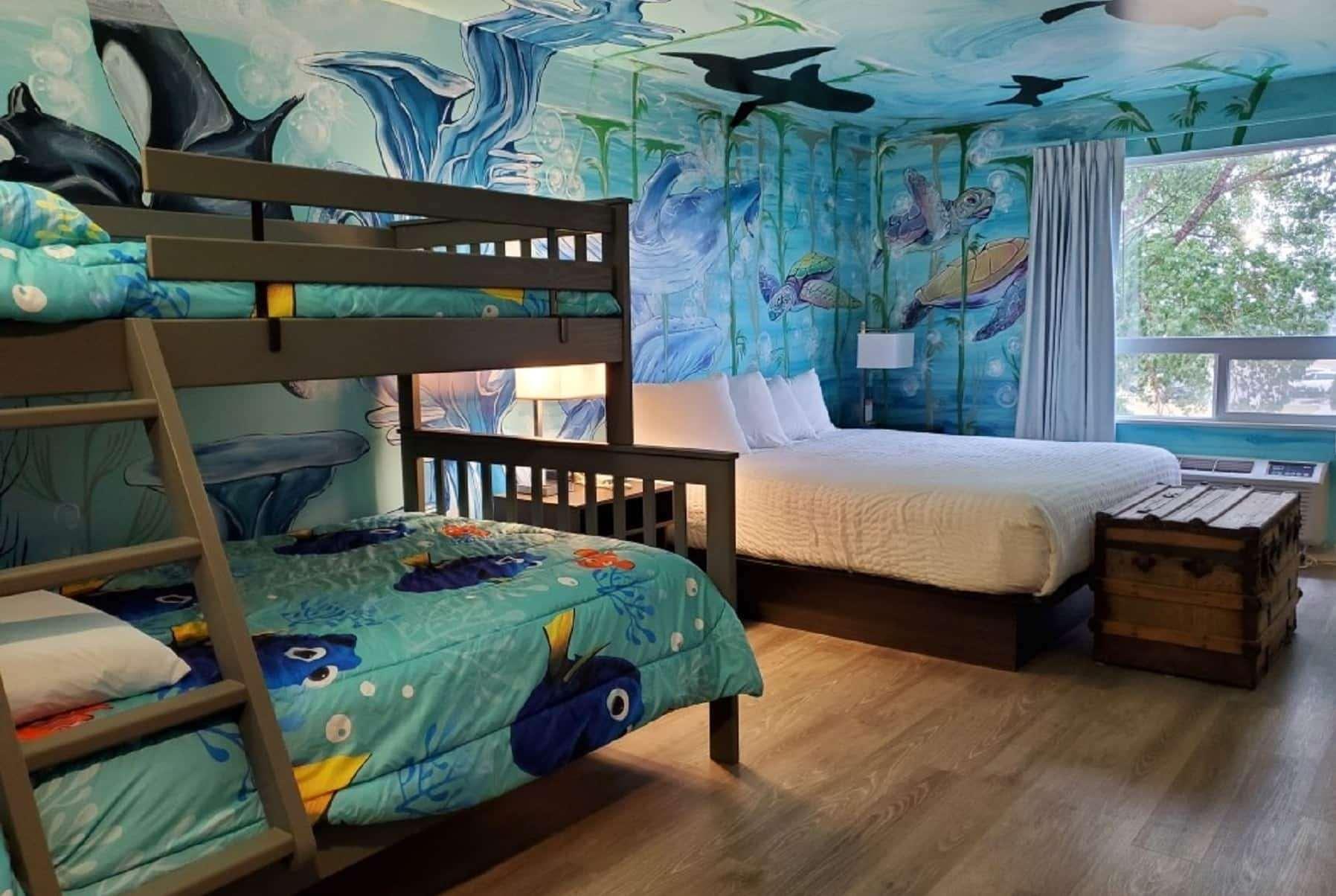 Under the Sea Theme, King Bed
