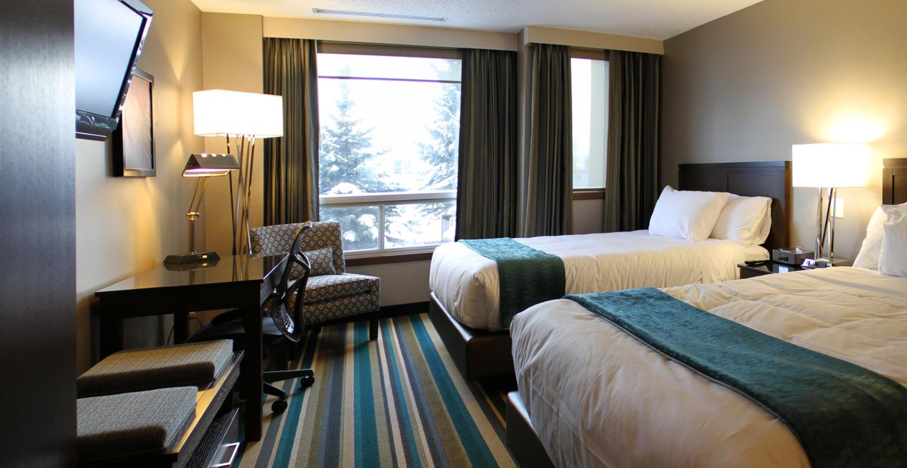 غرفة سيغنتشر بسرير كينج وسريرين كوين، Hotel Blackfoot 3/9