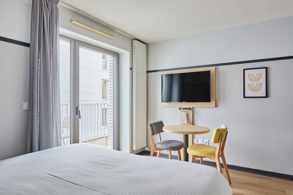 استوديو بسرير مزدوج بشرفة، Appart'hotel Odalys City - Lyon Centre Confluence 3/10