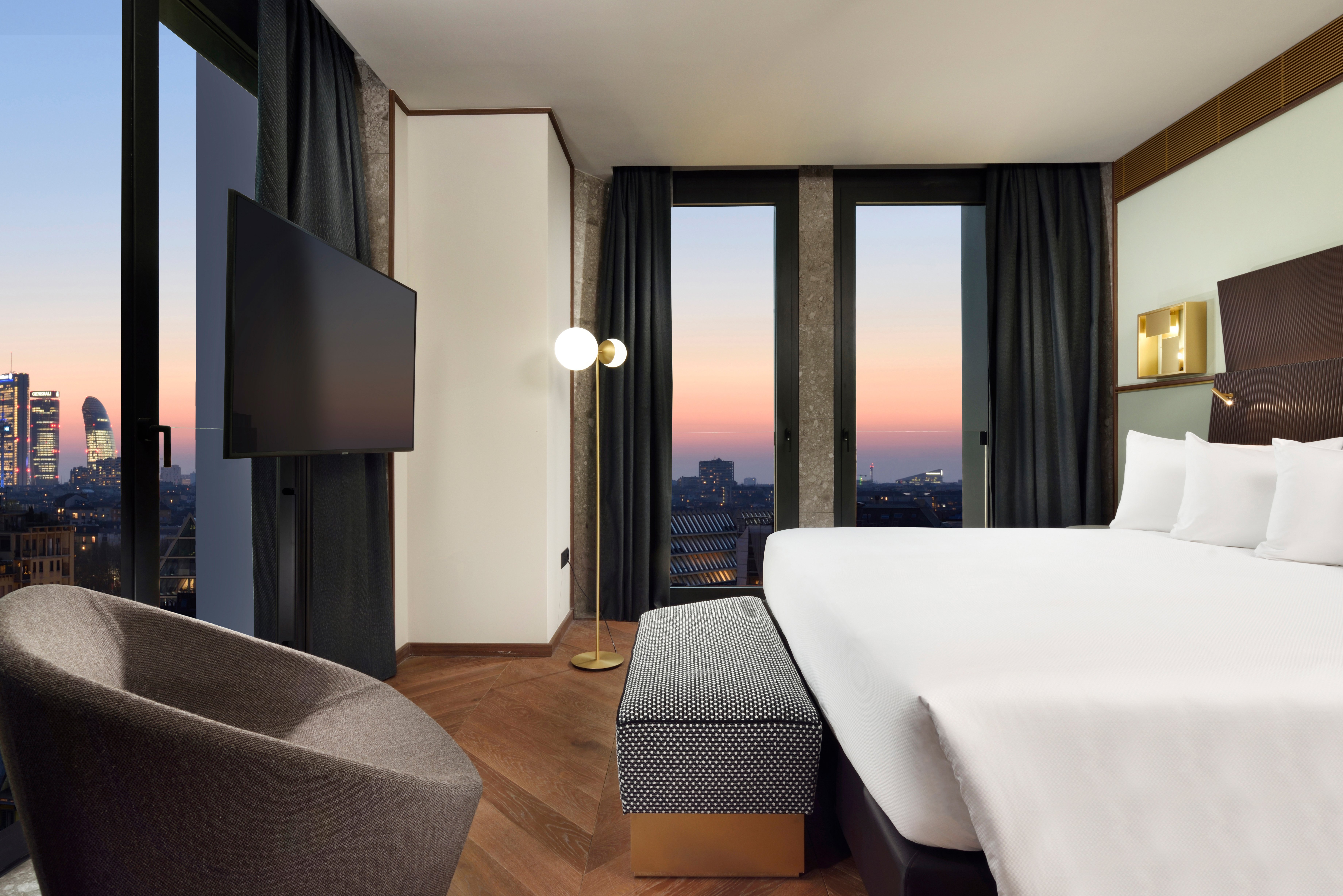 Suite, Double Bed, with View, Sofa