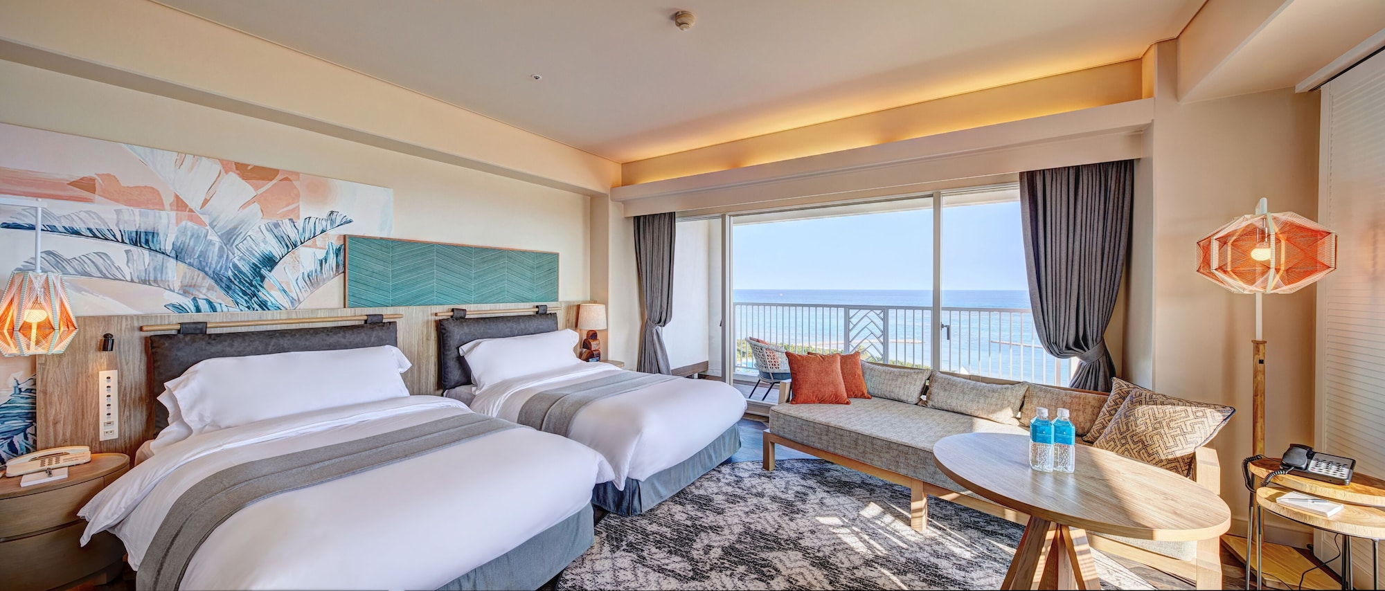 Premium, Twin Beds, Ocean View, Bay Wing