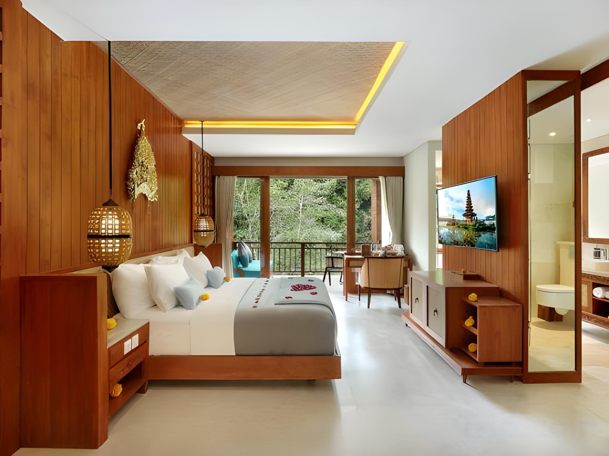 Forest, Suite, Double Bed, River View