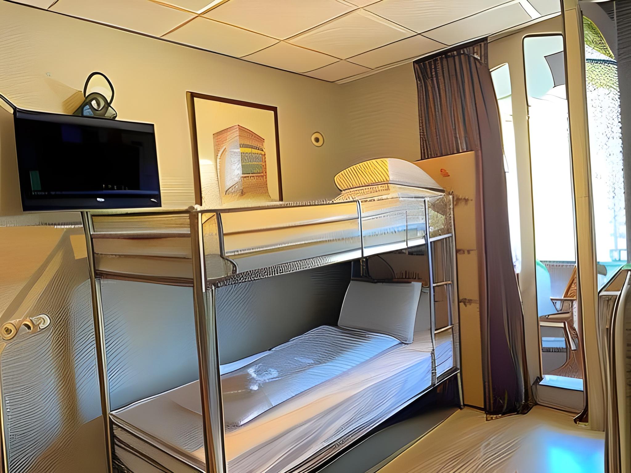 Bank, Twin Beds