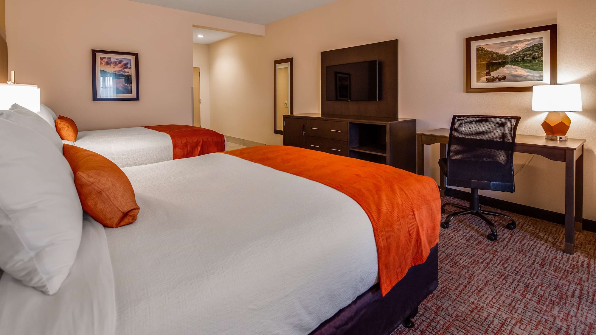 غرفة قياسية بسريرين كوين، Best Western Plus Elizabethtown Inn & Suites 2/7