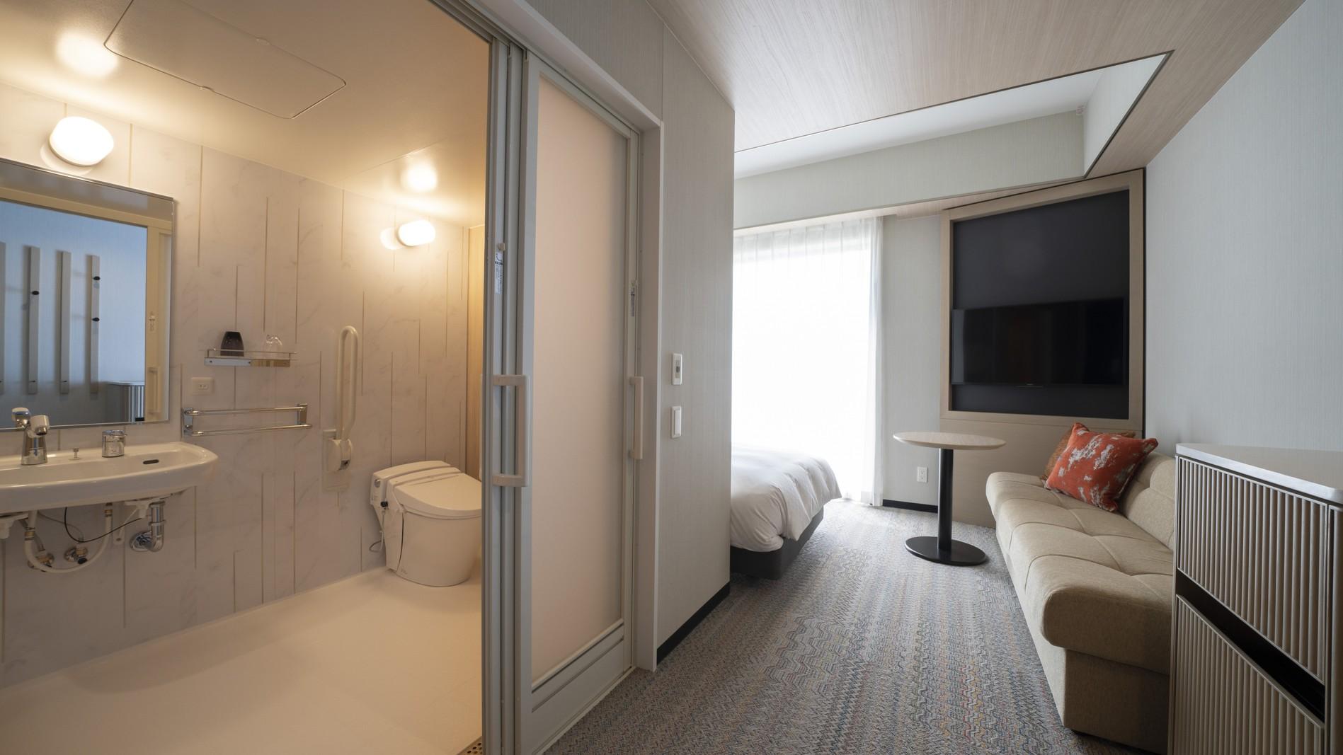 Semi Room, Universal, Semi Double Bed