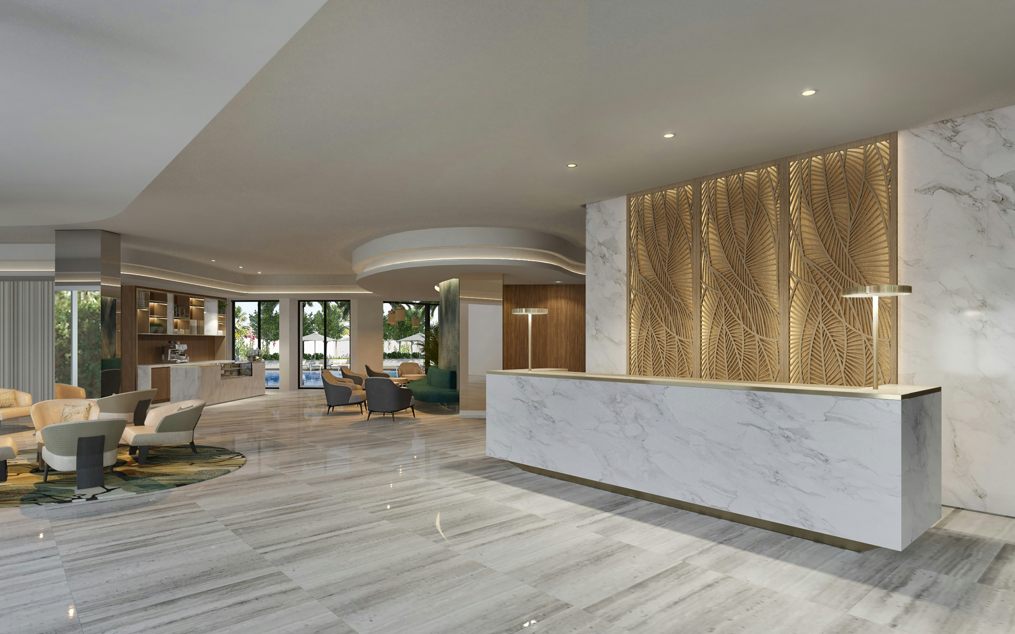 Lobby at Arabian Park Dubai, an Edge by Rotana Hotel, DUBAI