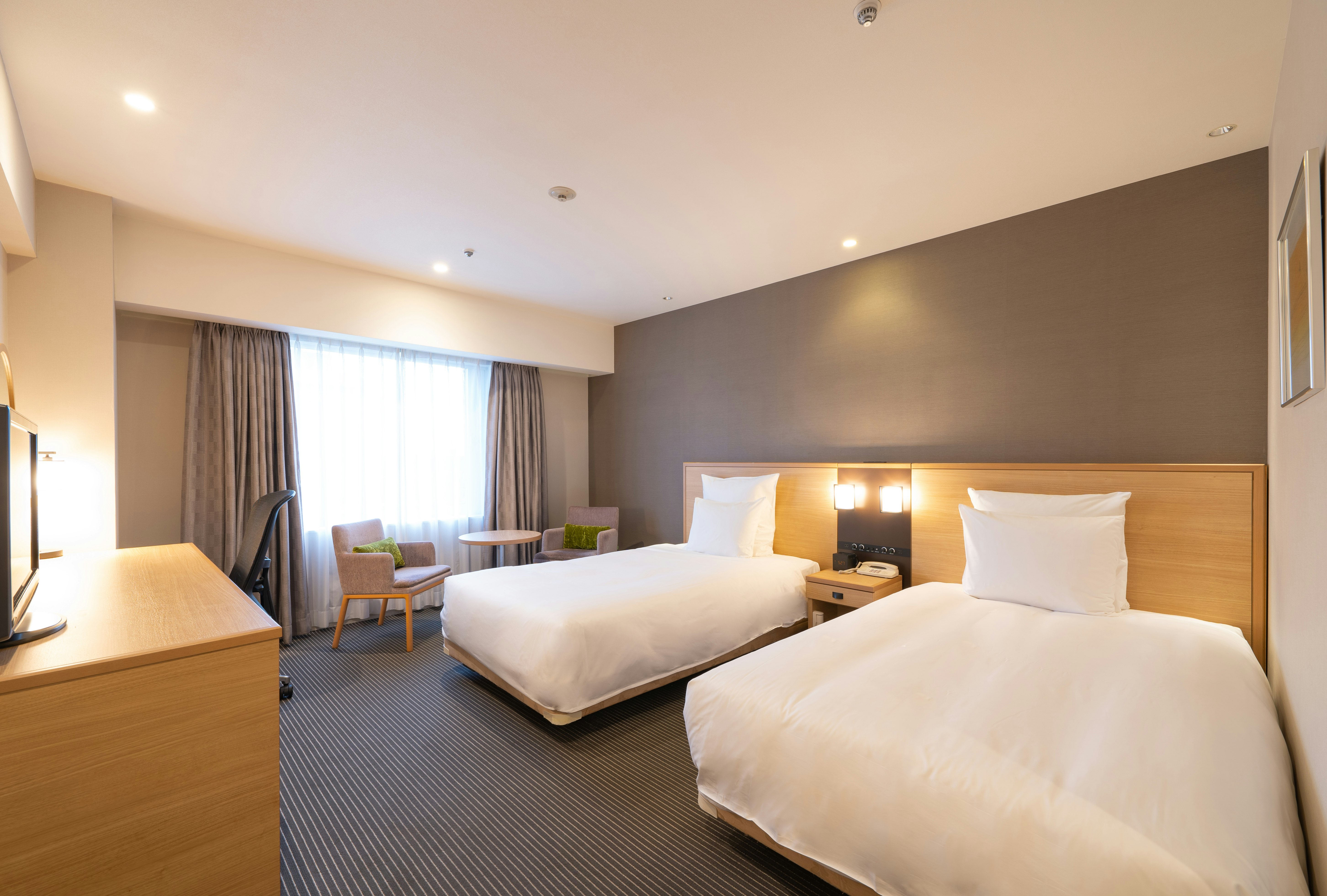 غرفة بريميوم بسريرين منفصلين، Ana Crowne Plaza Hotel Hiroshima 2/7