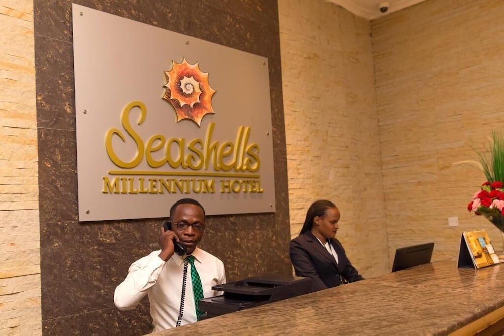 Lobby at Seashells Millennium Hotel, DAR ES SALAAM