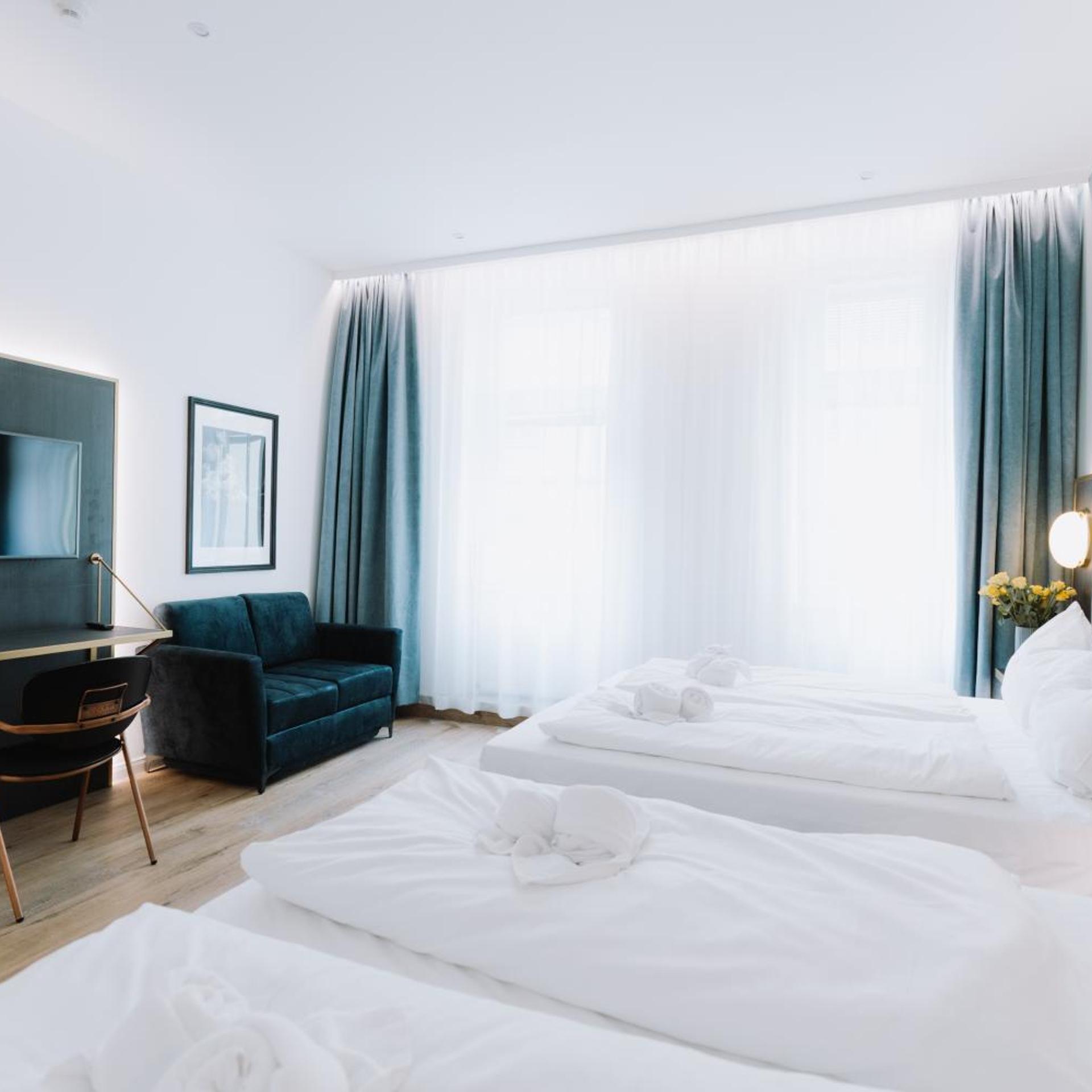 استوديو ديلوكس بسرير كوين مع أريكة، Florum Hotel (Ex Tabor Hotel) 3/10