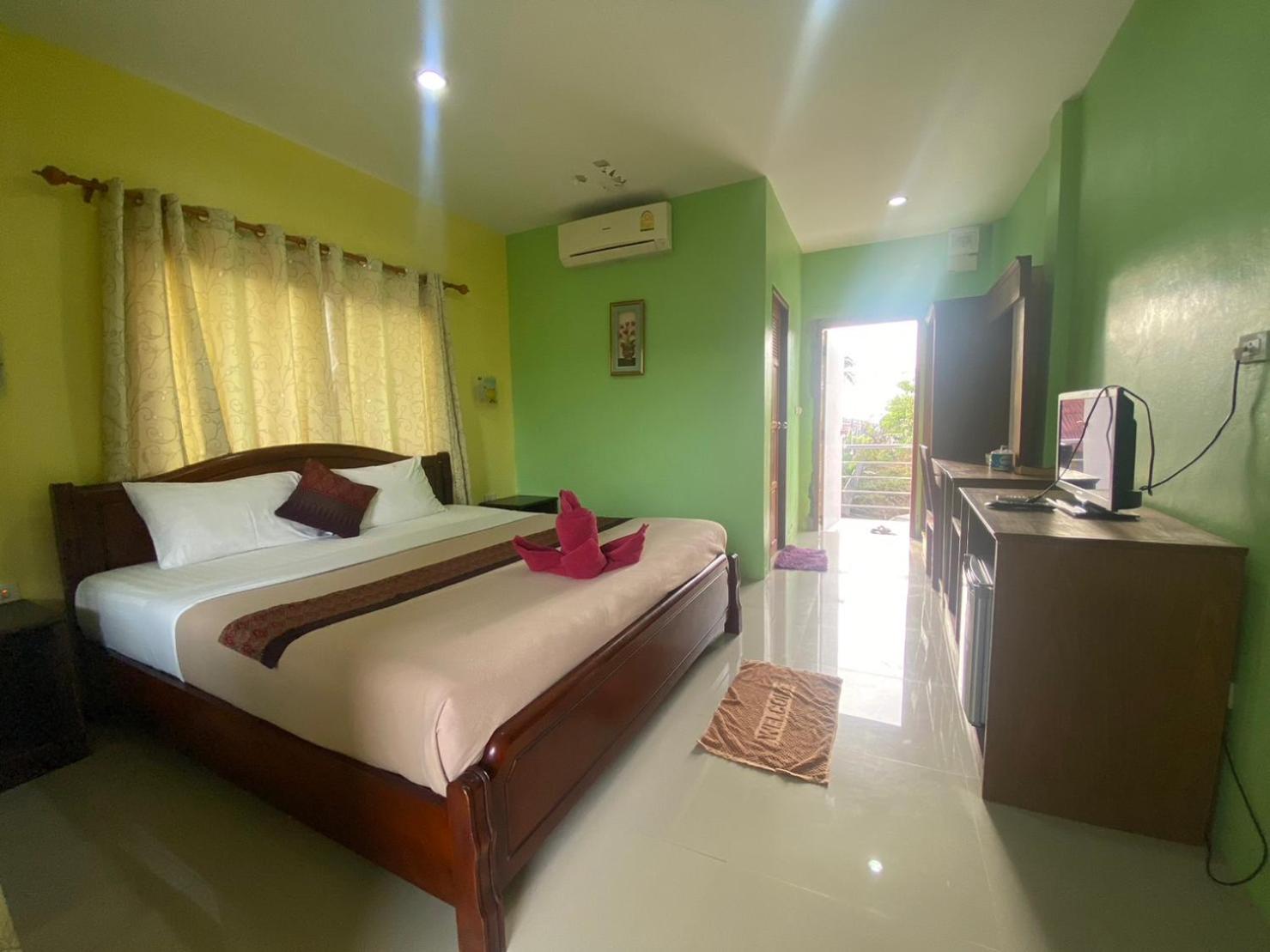 Room, Double Bed, Building a