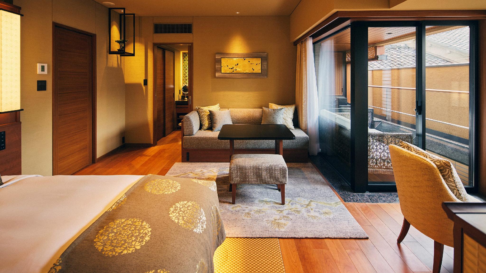 Miyabi, Standard, Twin Beds, Outdoor Space, Corner