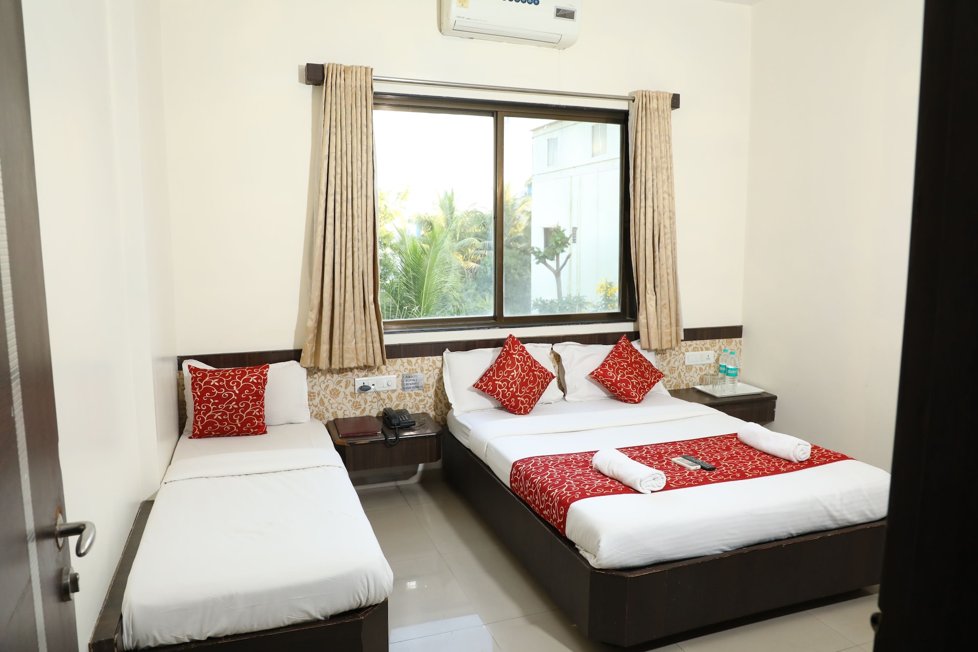2 Bedrooms, Family Suite, 1 Single and 2 Double Beds