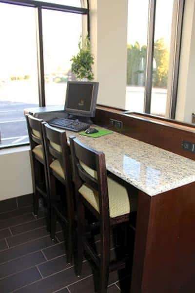 work area
