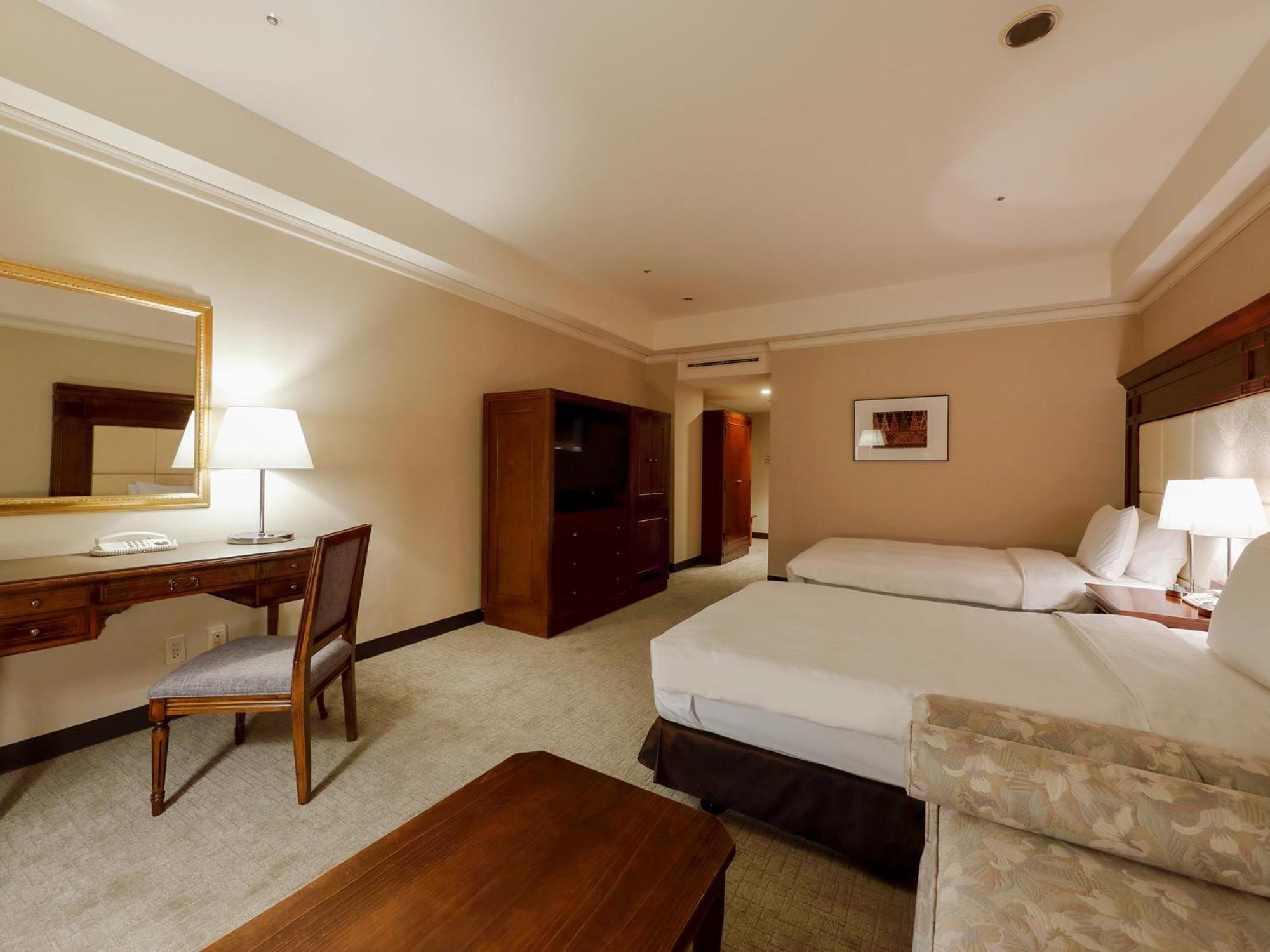 غرفة ديلوكس بسريرين منفصلين للمدخنين، Premier Hotel Tsubaki Sapporo Ex Premier Hotel Tsubaki Sapporo 3/7
