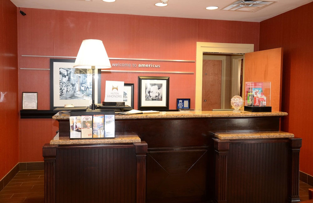 Lobby at Hampton Inn Americus, AMERICUS - GA