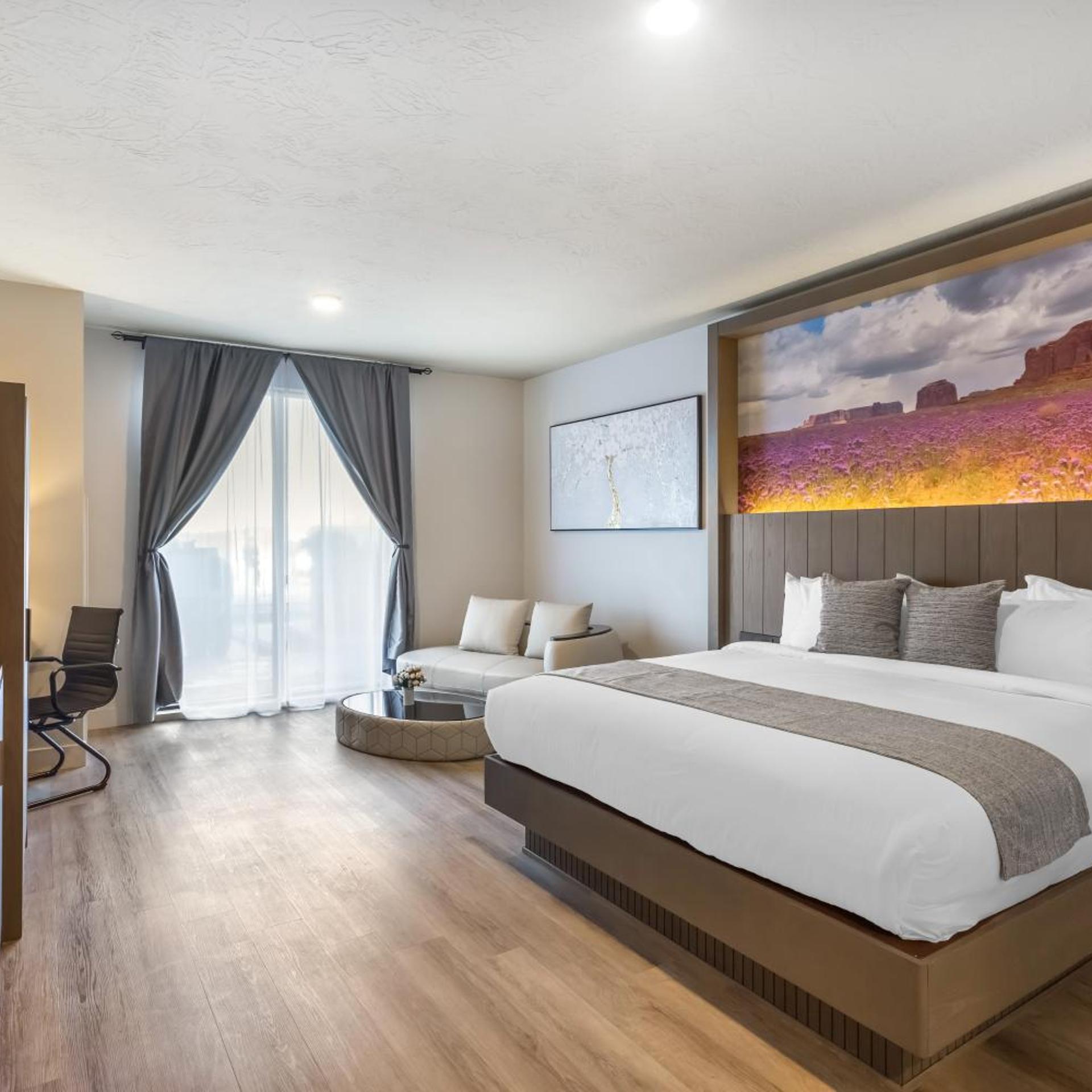 غرفة كبيرة بسرير كينج، The Valor, Ascend Hotel Collection 3/4