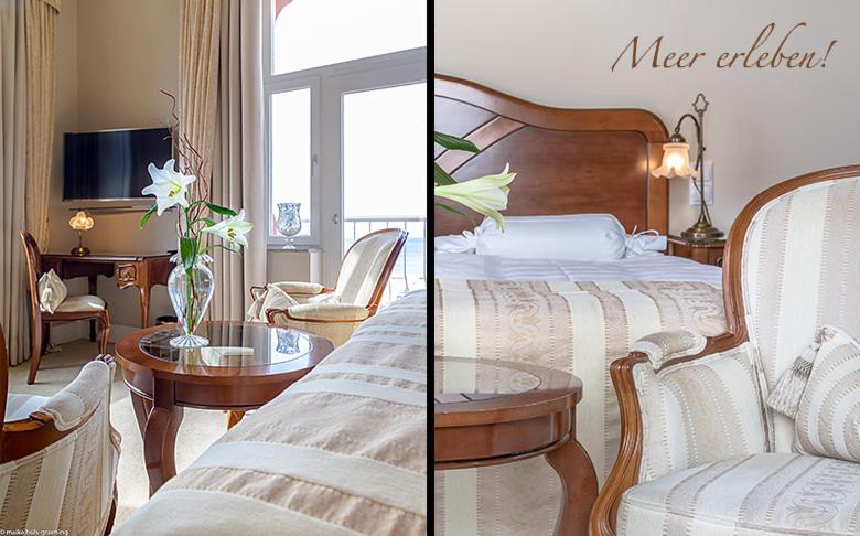 Room, Double Bed, Lateral Side Sea View