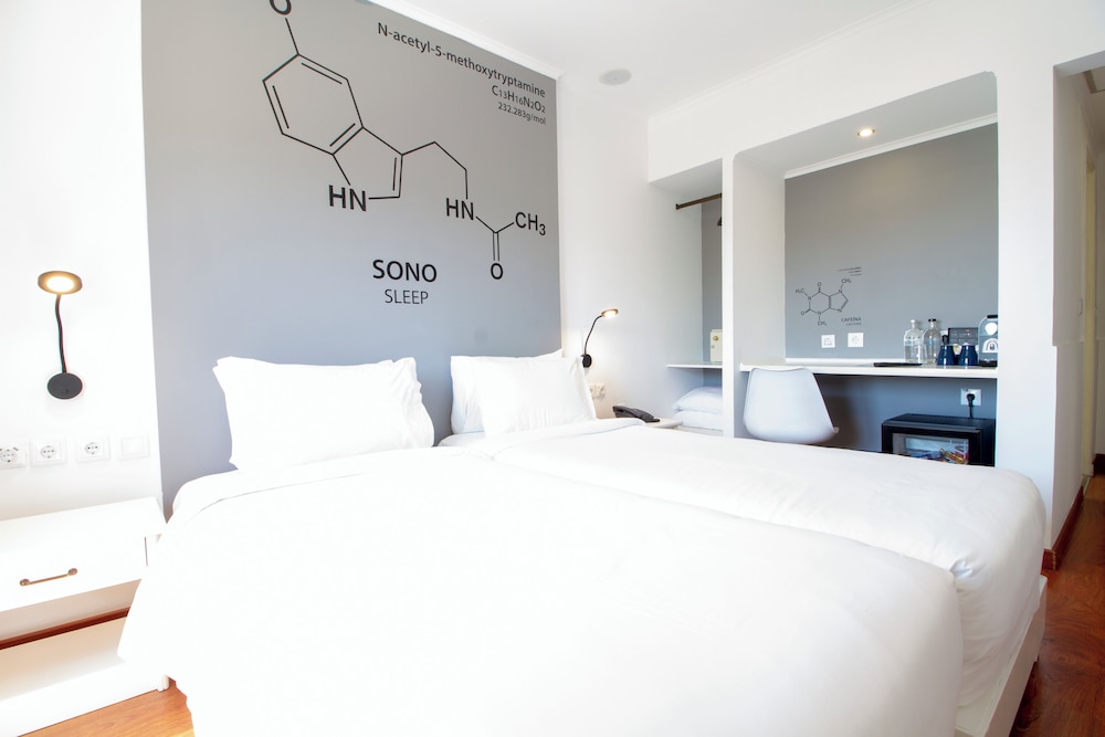 غرفة كومفورت بسريرين منفصلين بإطلالة على الحديقة، Hotel AS Lisboa 6/10