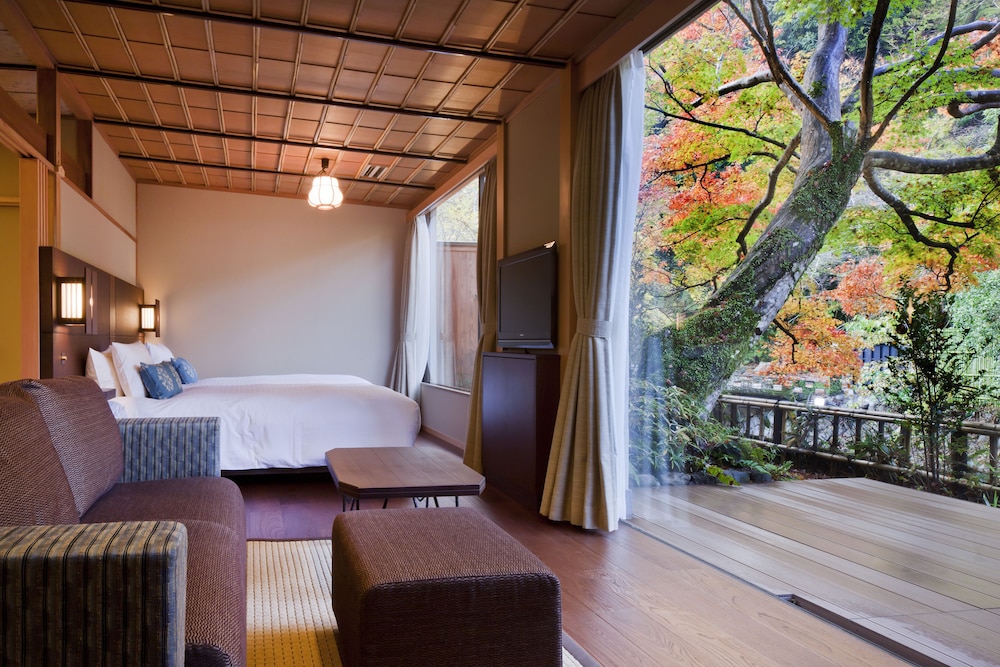 Japanese Western, Twin Beds, 4 Futon Beds, Riverside