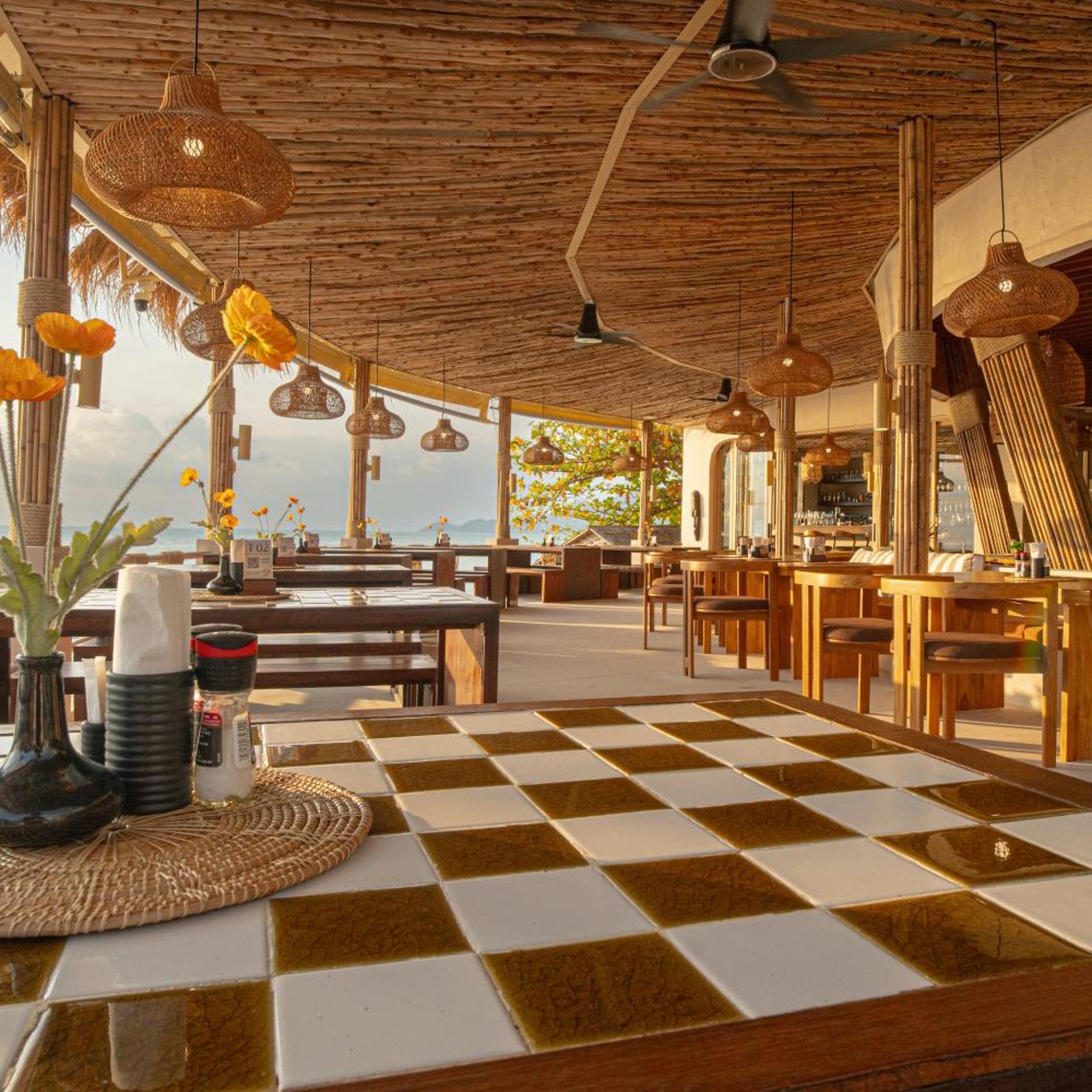 Lobby at The Beachfront Hostel, KOH SAMUI
