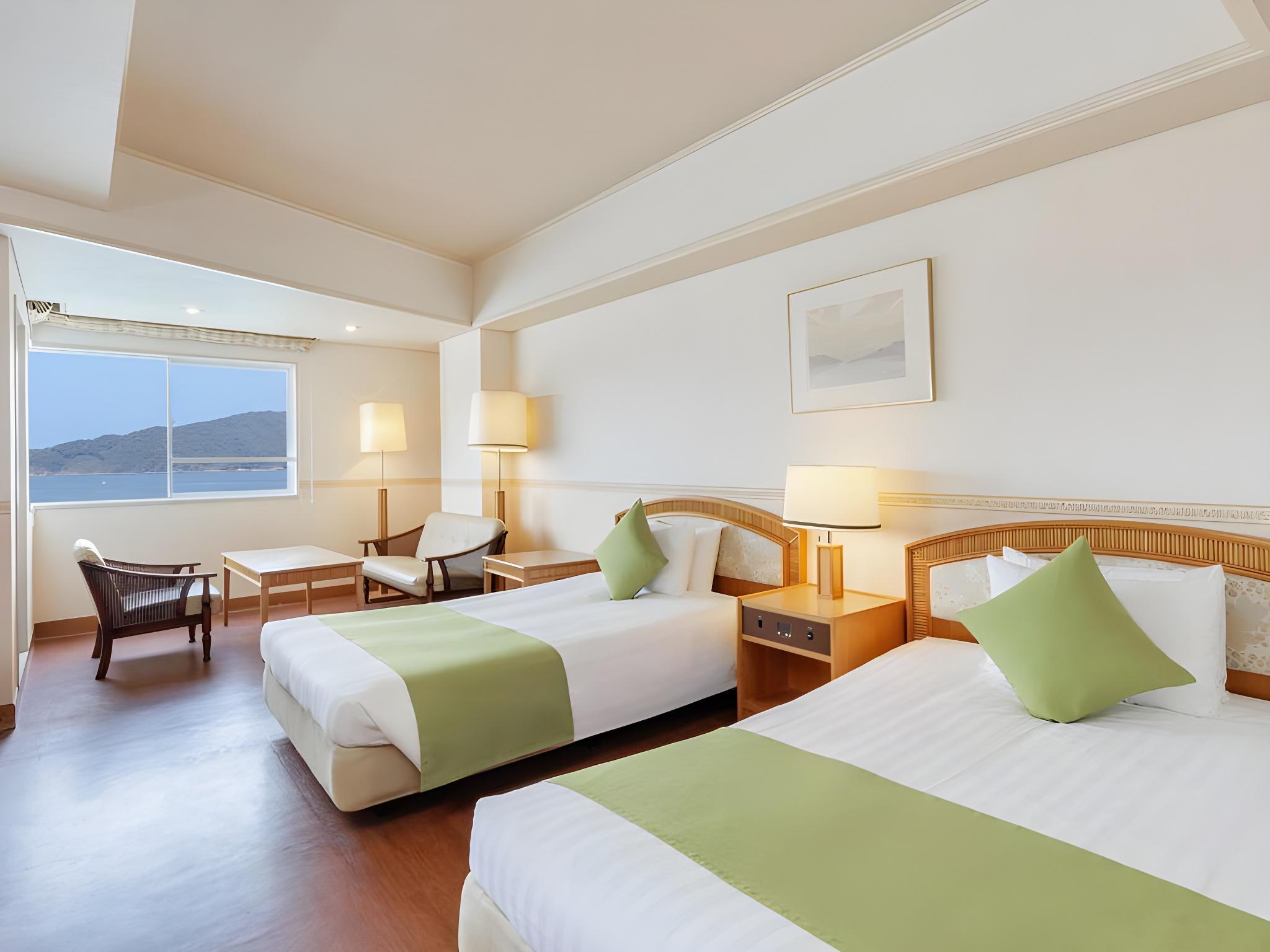 Semi Room, Deluxe, 2 Semi Double Beds, Ocean View