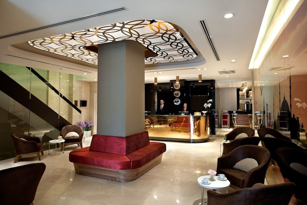 Lobby at Sorriso Hotel, ISTANBUL