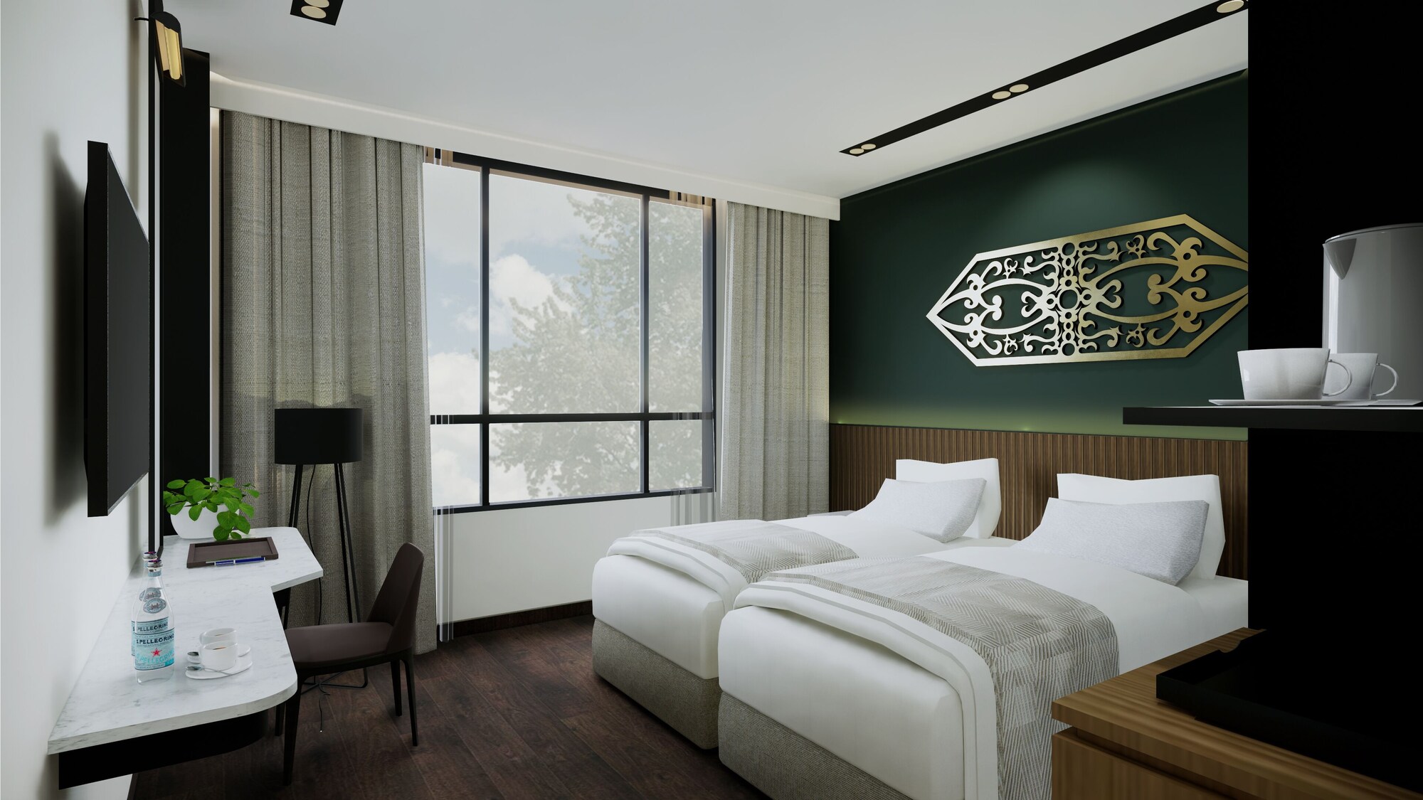 Deluxe, King Bed