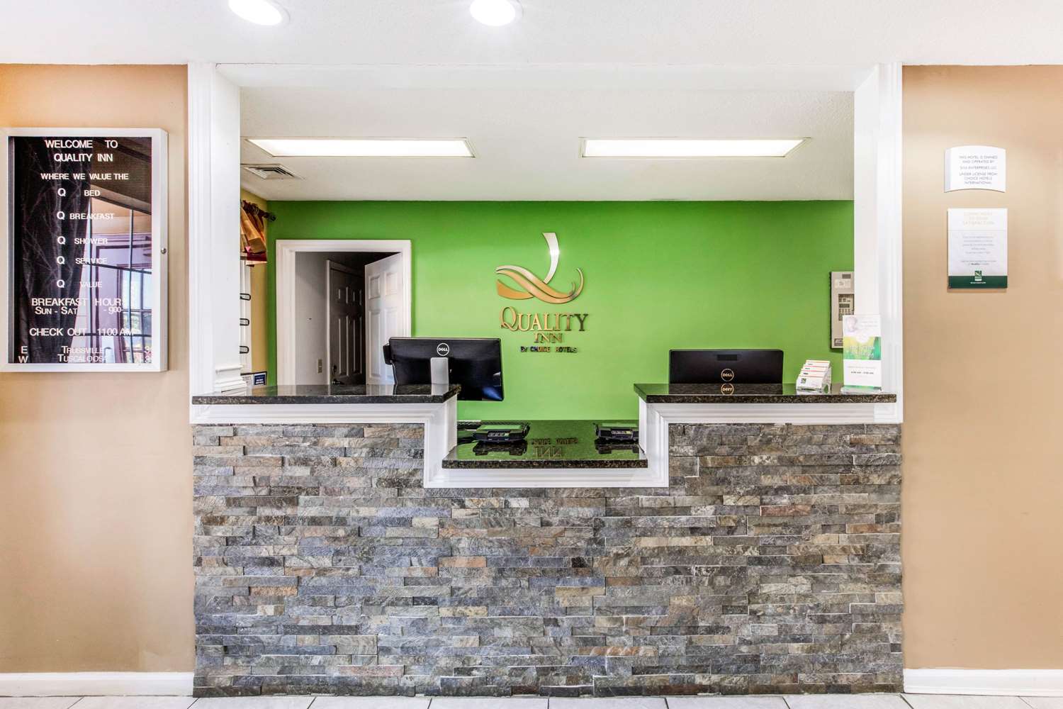 Quality Inn Bessemer I-20 exit 108 10/34