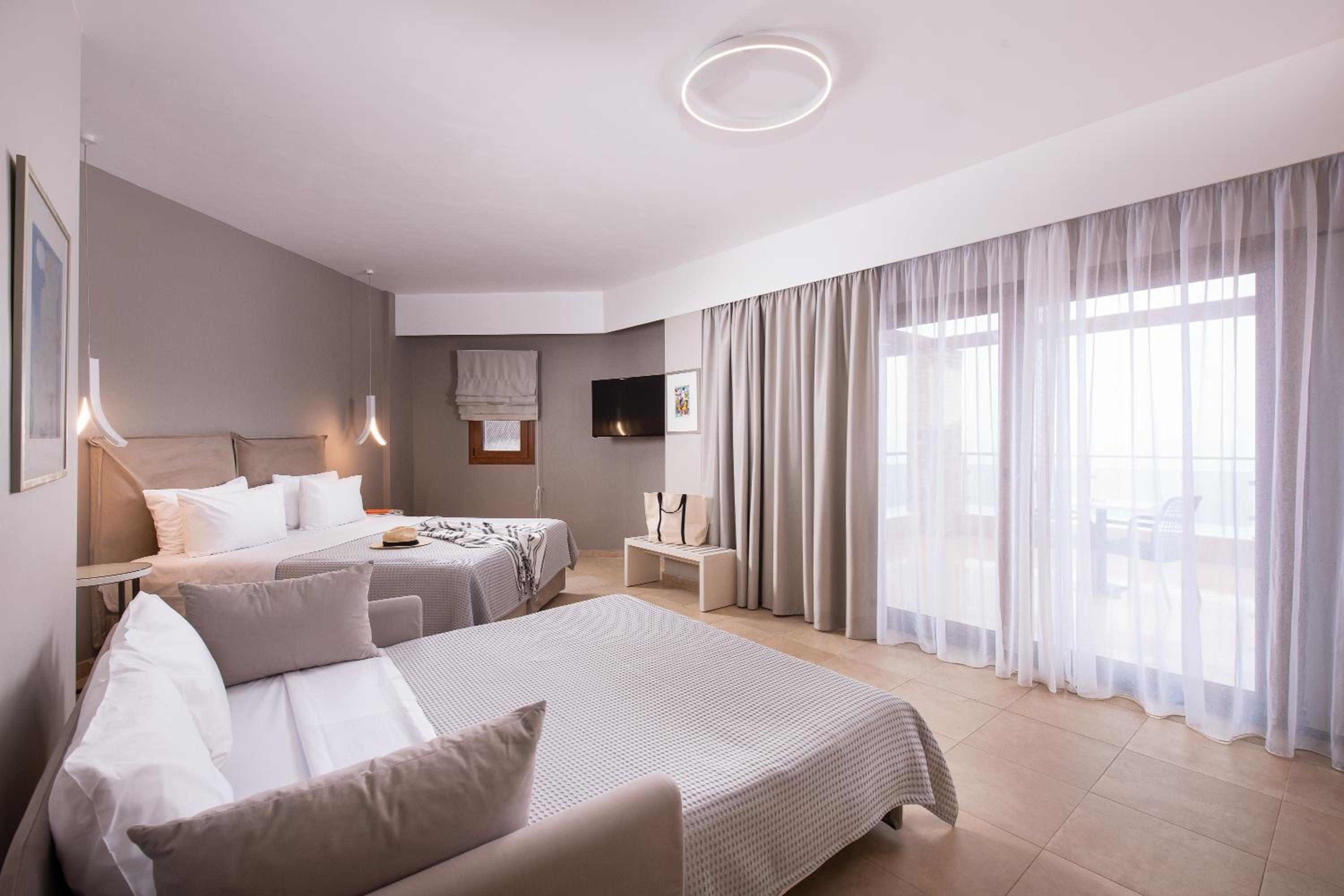 Sunset, Aegean, Double Bed, Beach Front