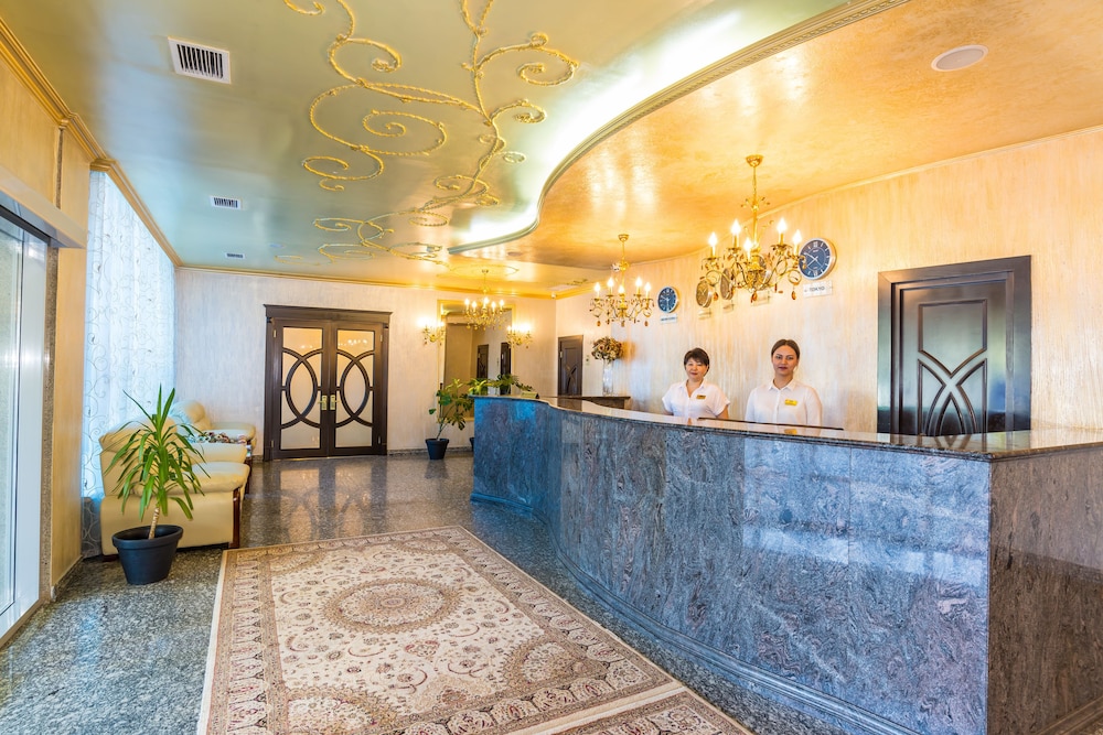 Lobby at Royal Palace Hotel, ALMATY