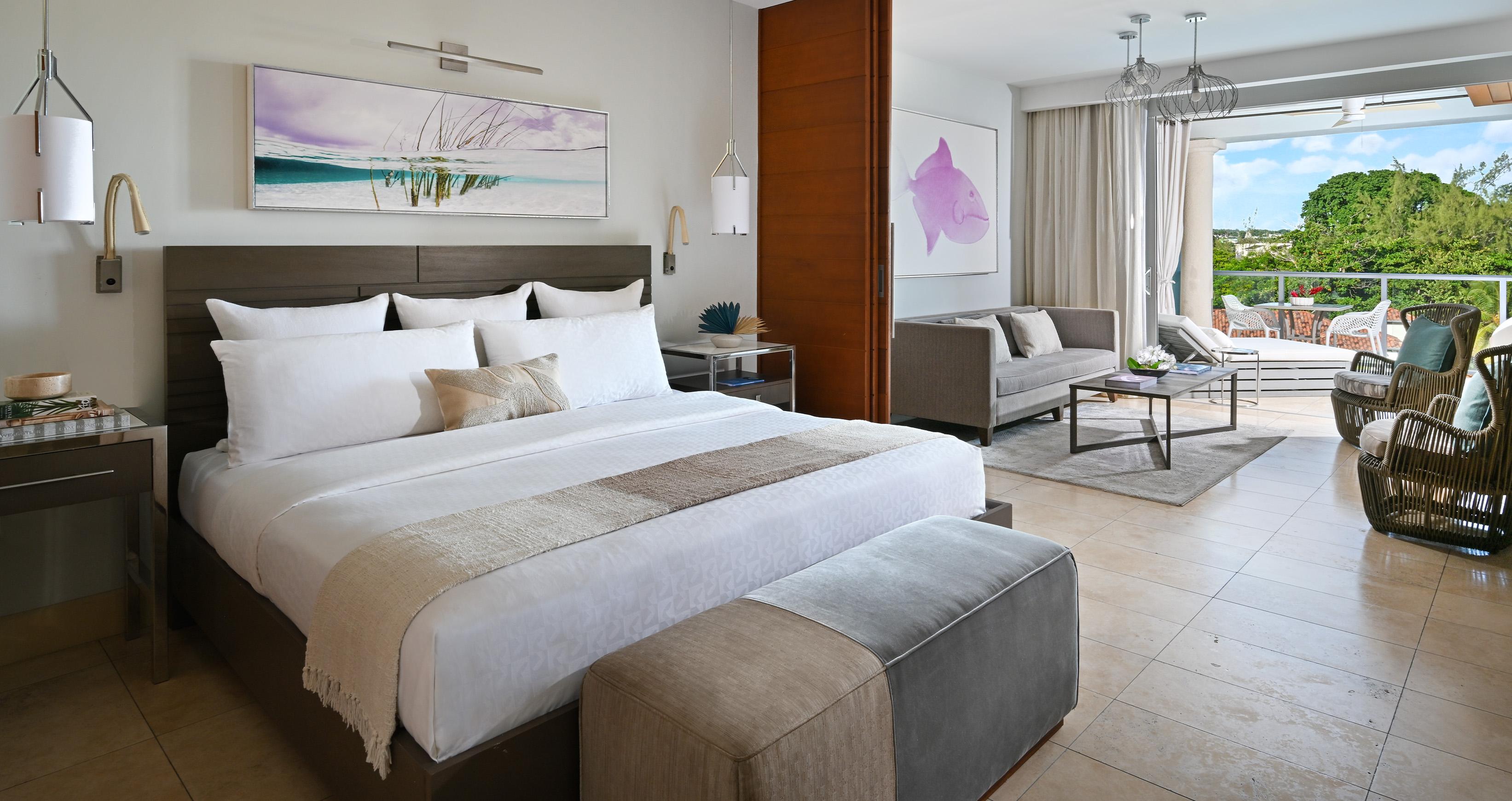 1 Bedroom, Royal, Lagoon, Suite, Sea Side, Ocean View, Butler, Balcony, Bathtub