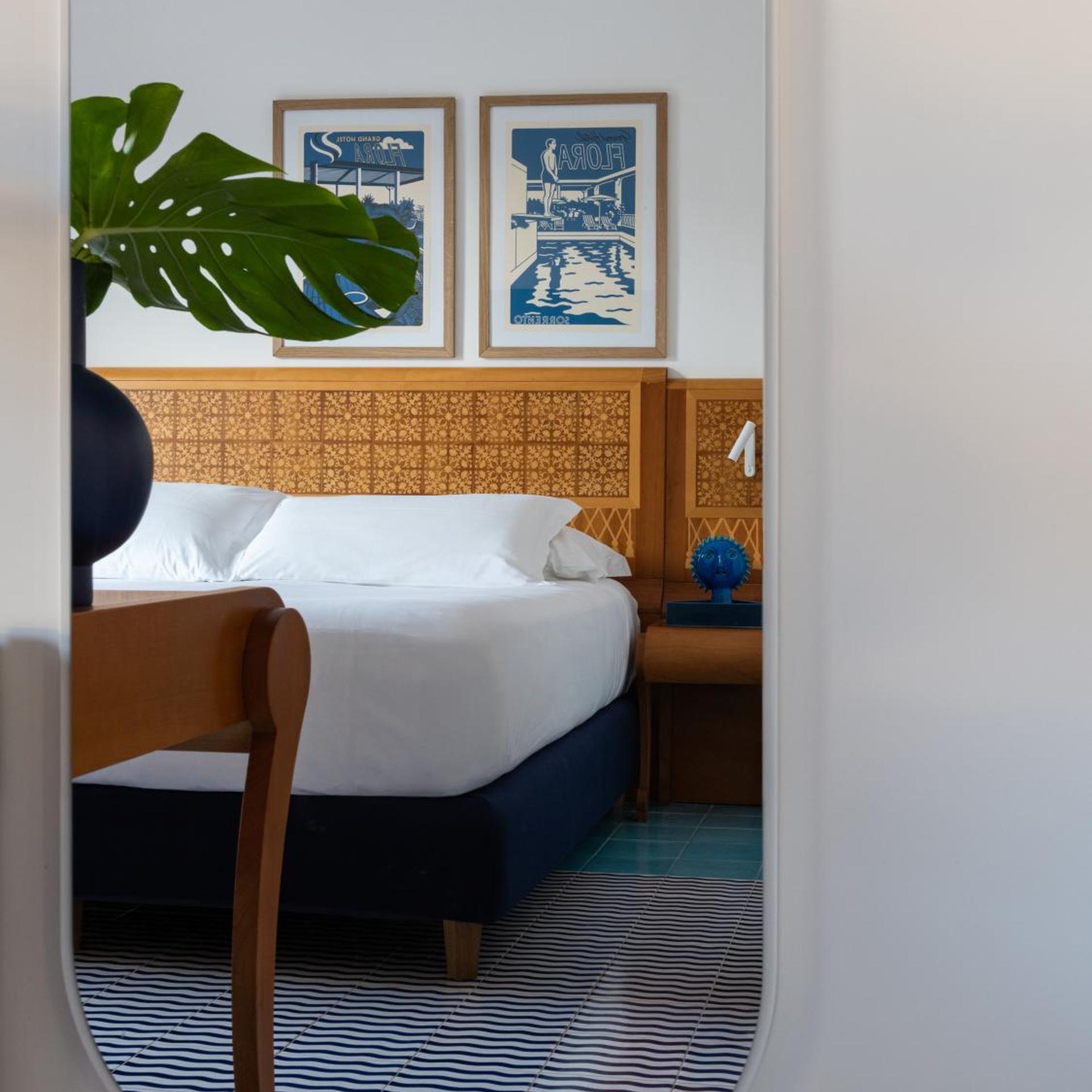 غرفة قياسية بسرير مزدوج أو سريرين منفصلين بشرفة، Grand Hotel Flora Sorrento 6/10