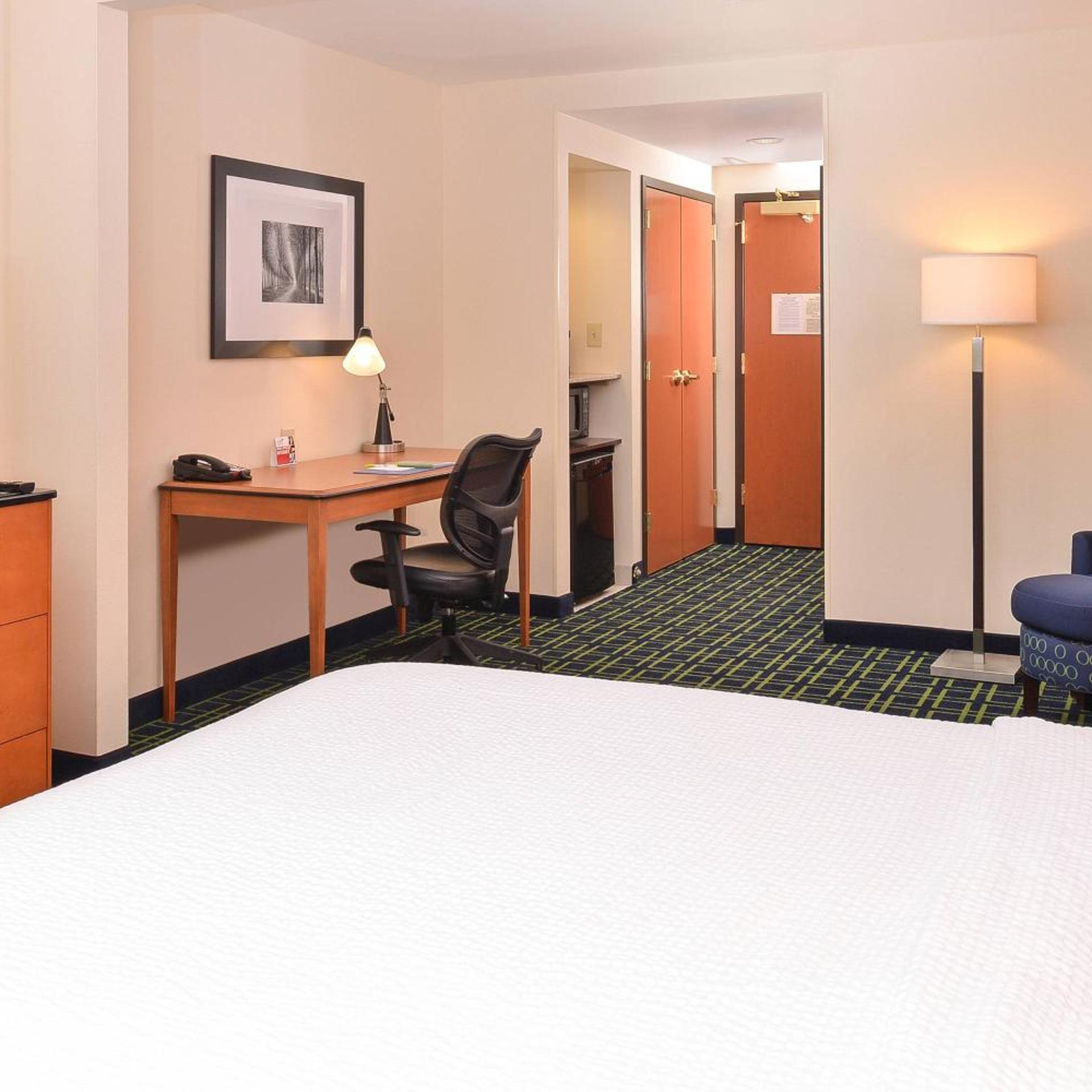 غرفة بسرير كينج بحوض استحمام لذوي الإعاقة، Fairfield Inn Suites Denver Aurora Parker 5/6