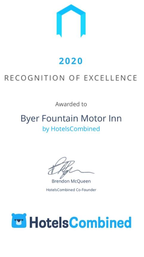 BYER FOUNTAIN MOTOR INN 36/50