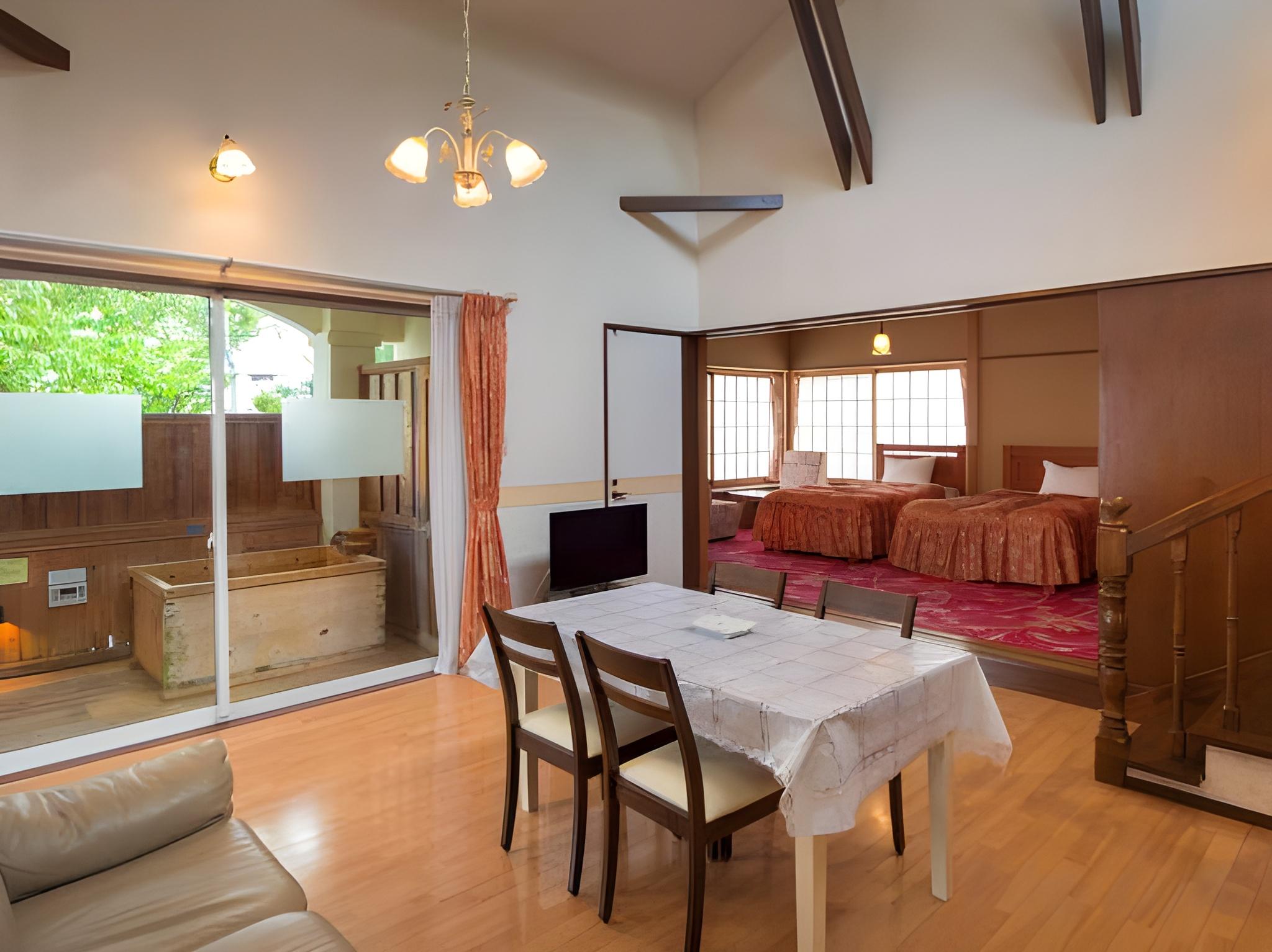 Cottage, 2 Double Beds, Hot Spring Bath