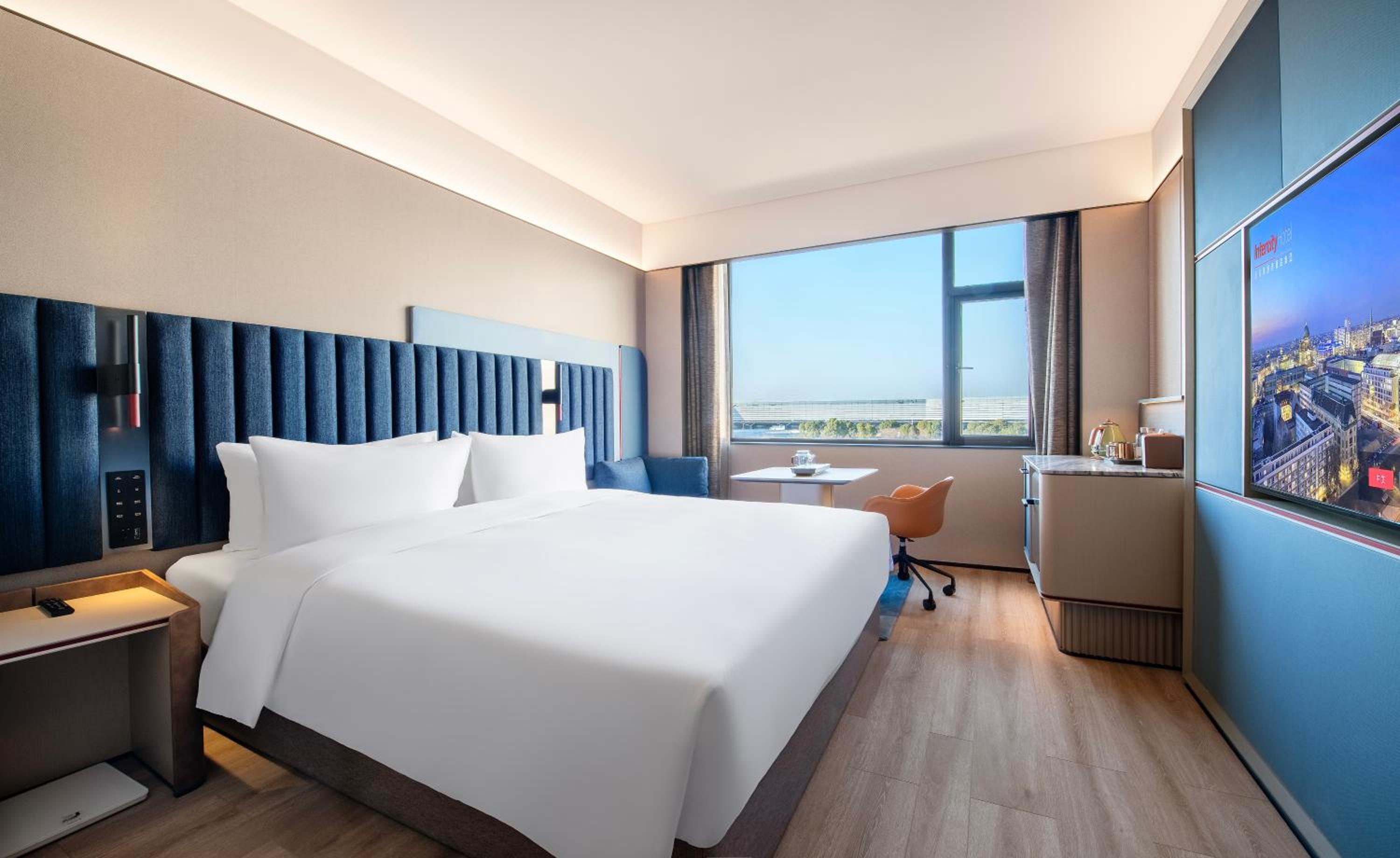 غرفة ديلوكس بسرير كينج، InterCityHotel Shanghai Hongqiao Airport 5/10